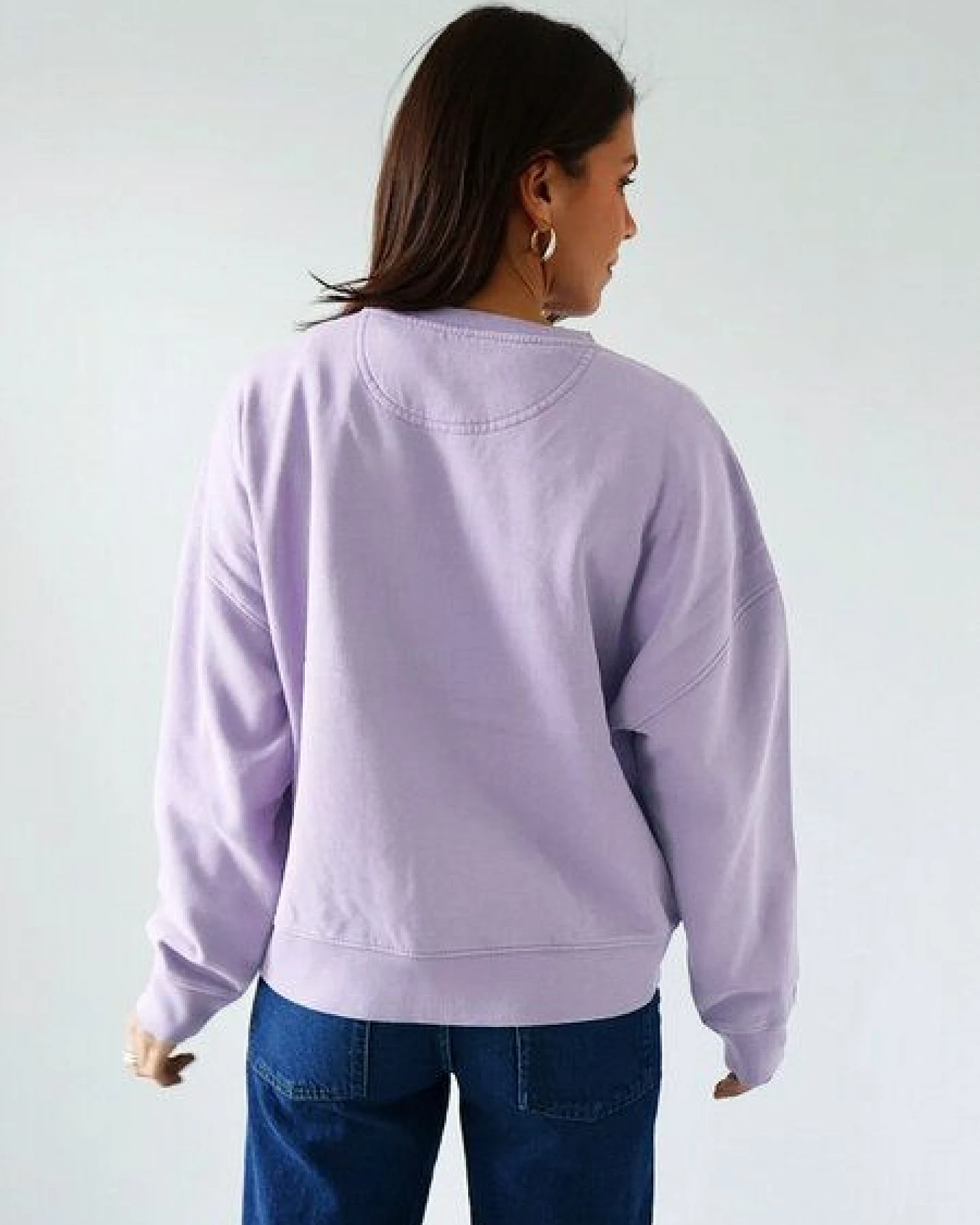 Kultgut Artdesign - Goodness Pulloversweater im Boxistyle / Little cocoa flower – Ansicht 2