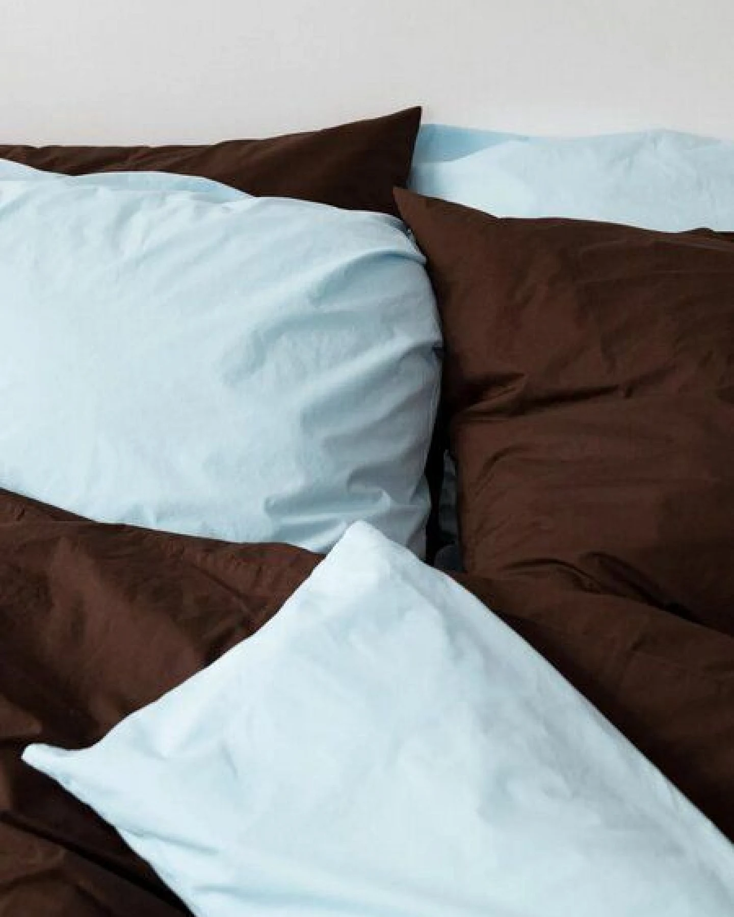 erlich textil Fred Kopfkissenbezug aus weicher Baumwolle (aus Umstellung auf biologischen Anbau), made in Europe – Ansicht 3