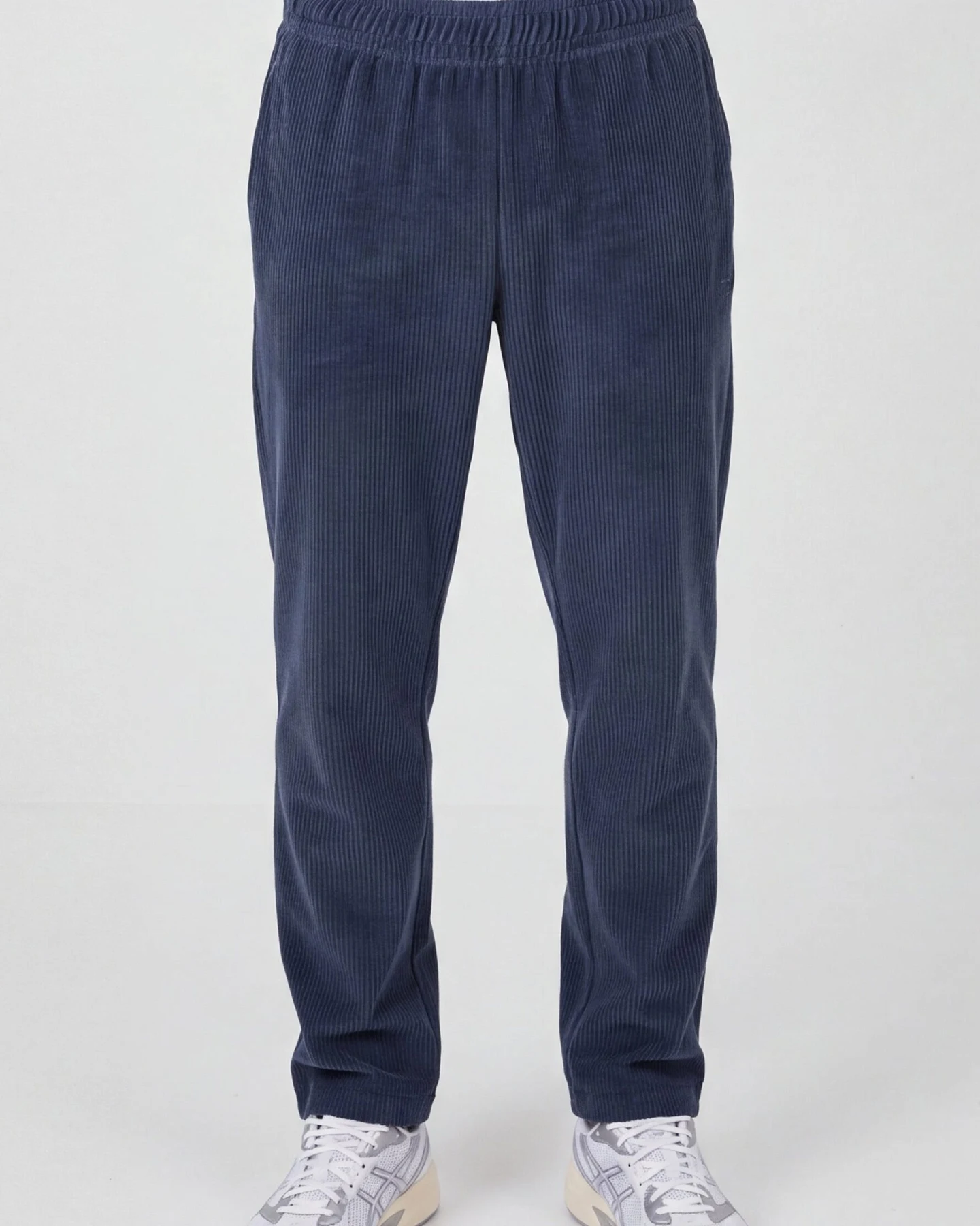 ORGANICATION Herren vegan Jogginghose Aus Cord Weich Indigo – Ansicht 2