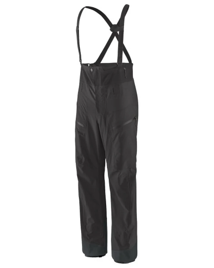 Patagonia - Powslayer Bibs - Skihose Gr S grau/schwarz