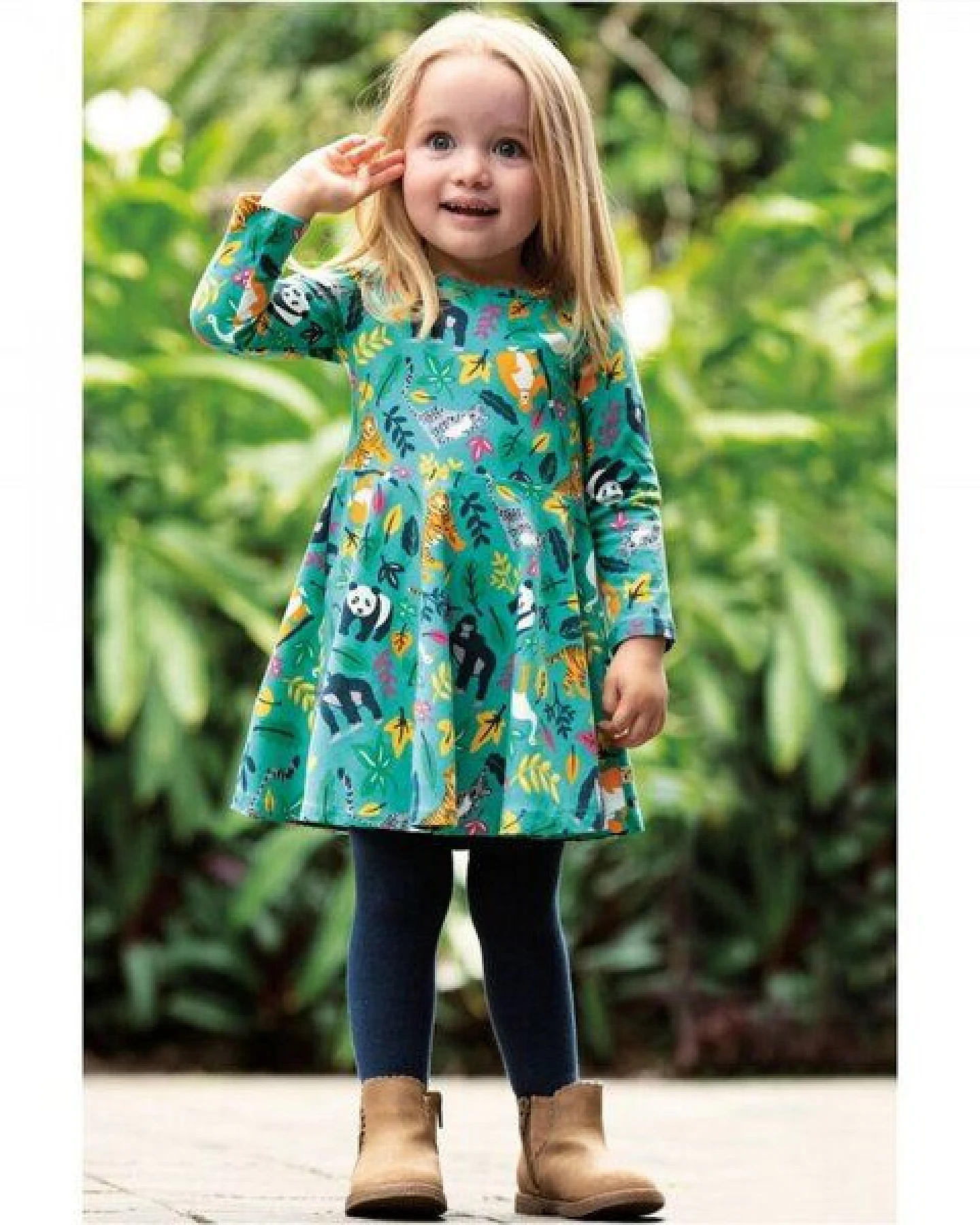 Frugi Strumpfhose blau – Ansicht 2
