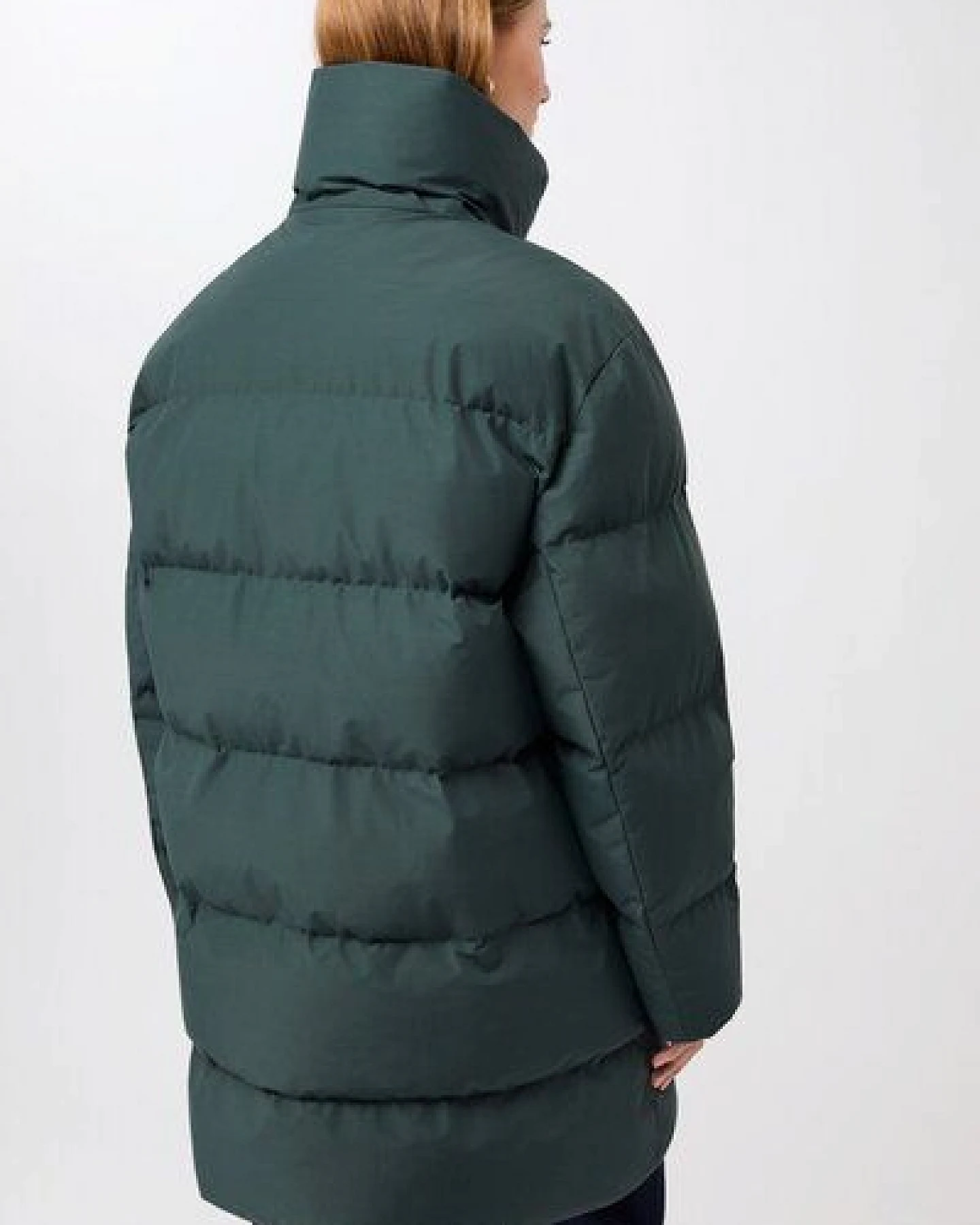 LangerChen Jacke mit Stehkragen aus Eco Daune – Ansicht 4