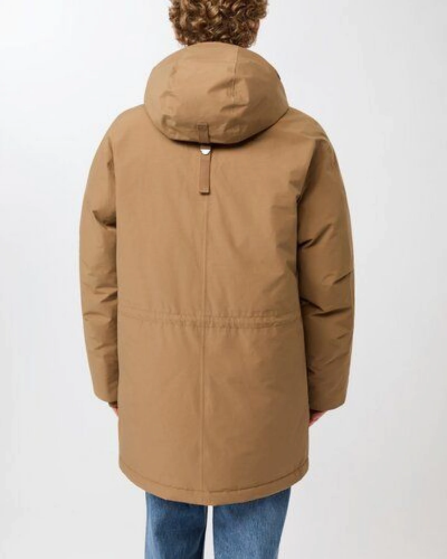 LangerChen Parka aus Eco Daune mit Kapuze – Ansicht 4