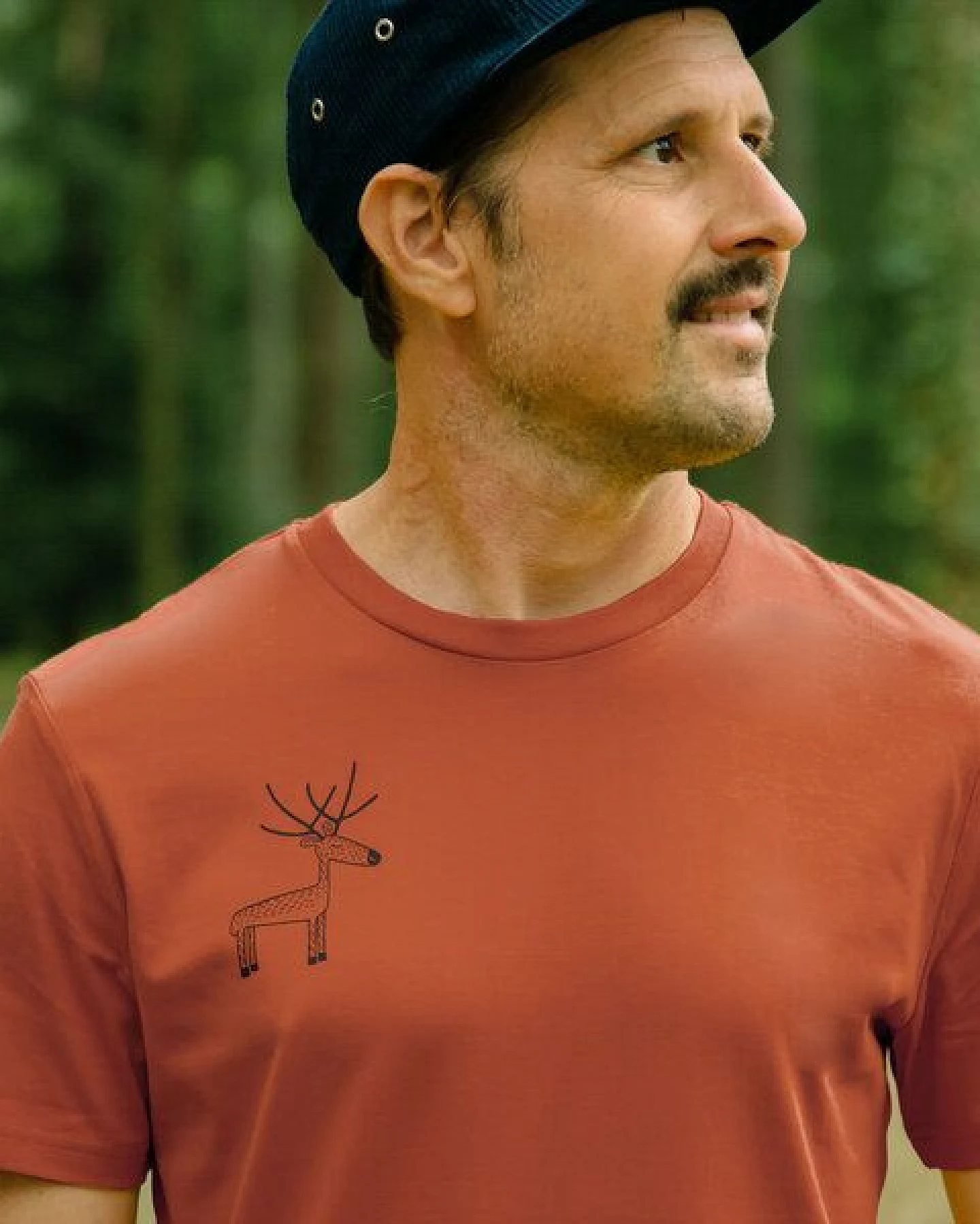 Cmig Rentier T-Shirt für Herren – Ansicht 2