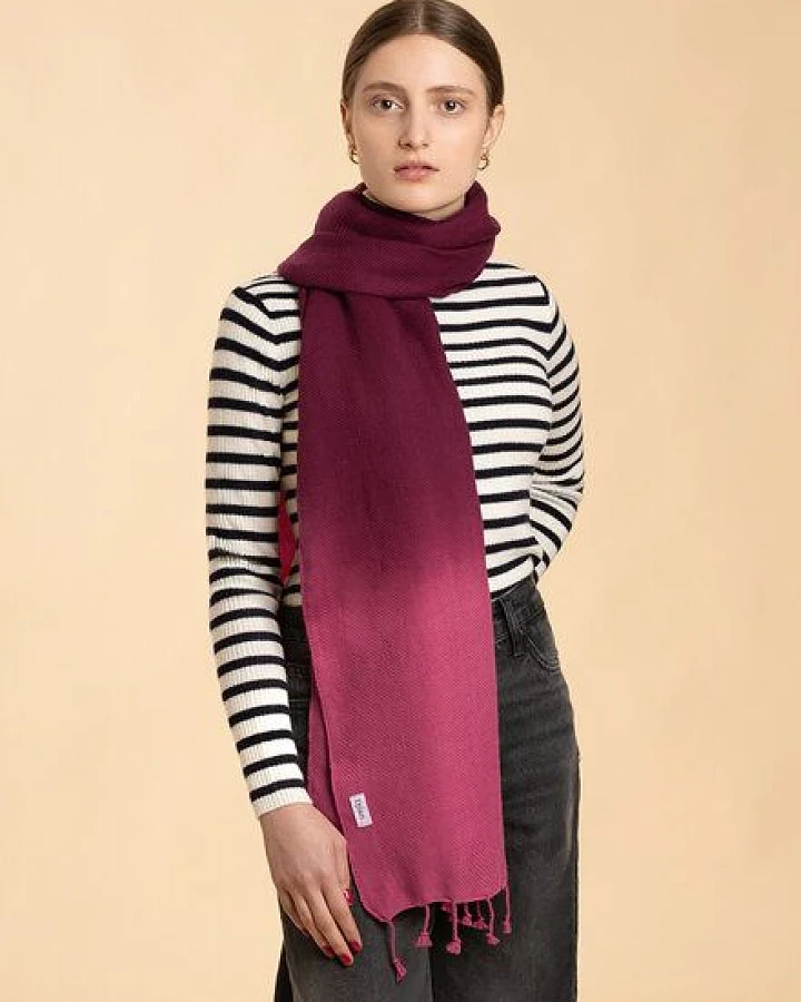 Djian NOVA – Schal aus Merino-Wolle, mulesing-frei