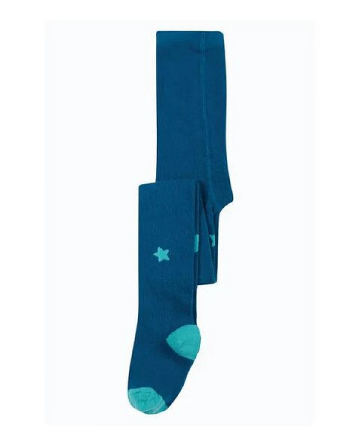 Frugi Strumpfhose Loch/Blue Stars