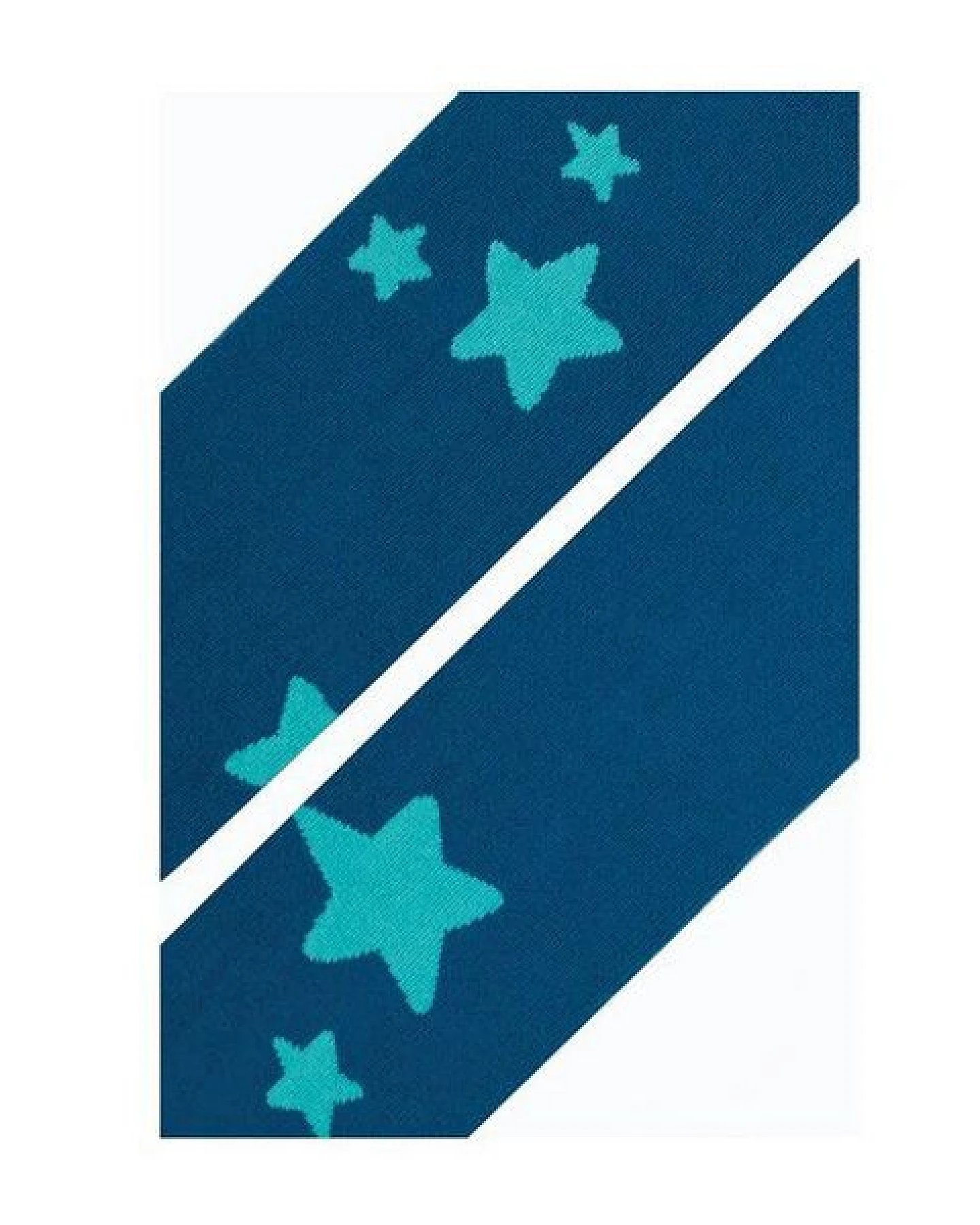 Frugi Strumpfhose Loch/Blue Stars – Ansicht 2