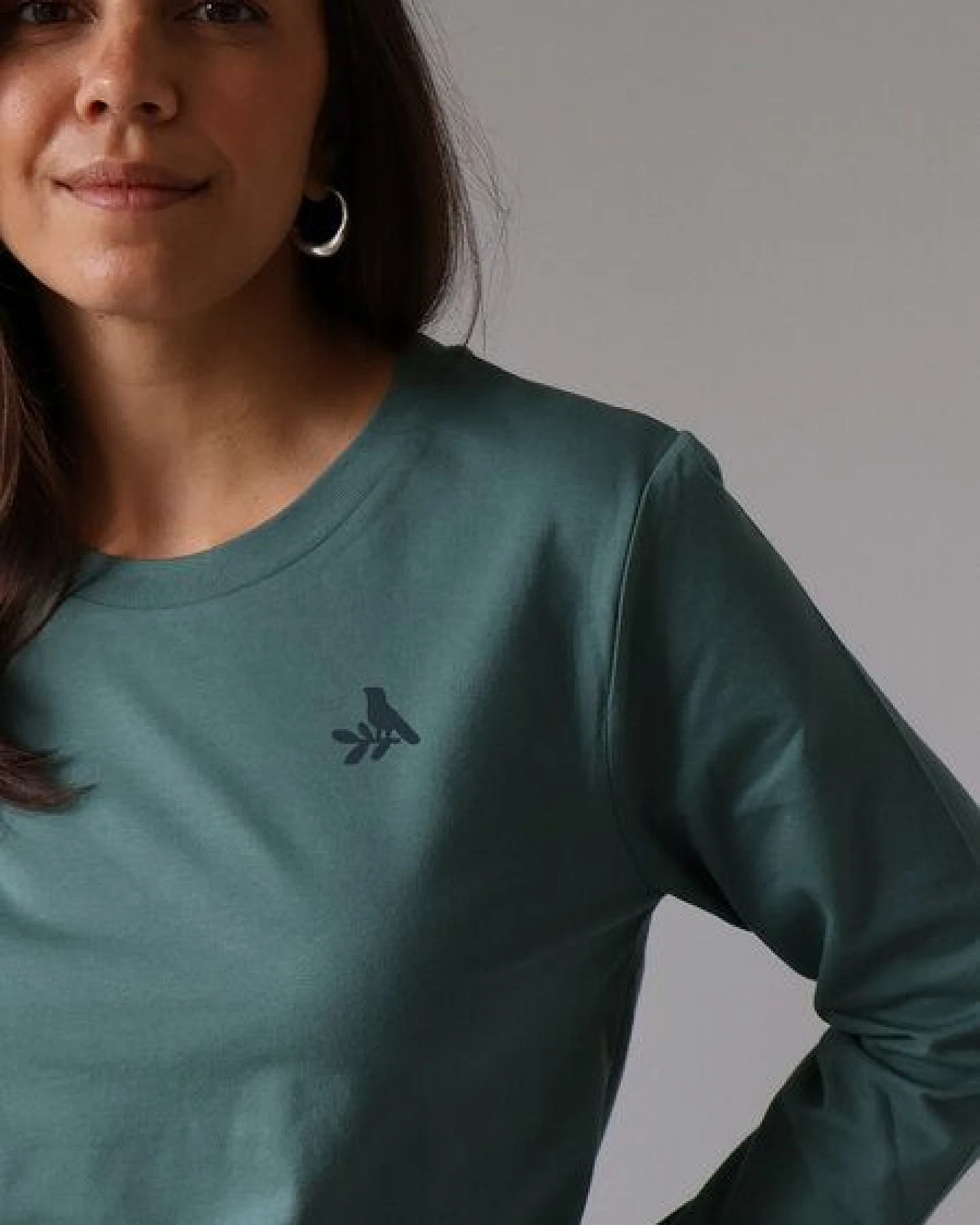 Kultgut Softes Langarmshirt aus reiner Biobaumwolle/ Die kleine Nachtigall – Ansicht 3