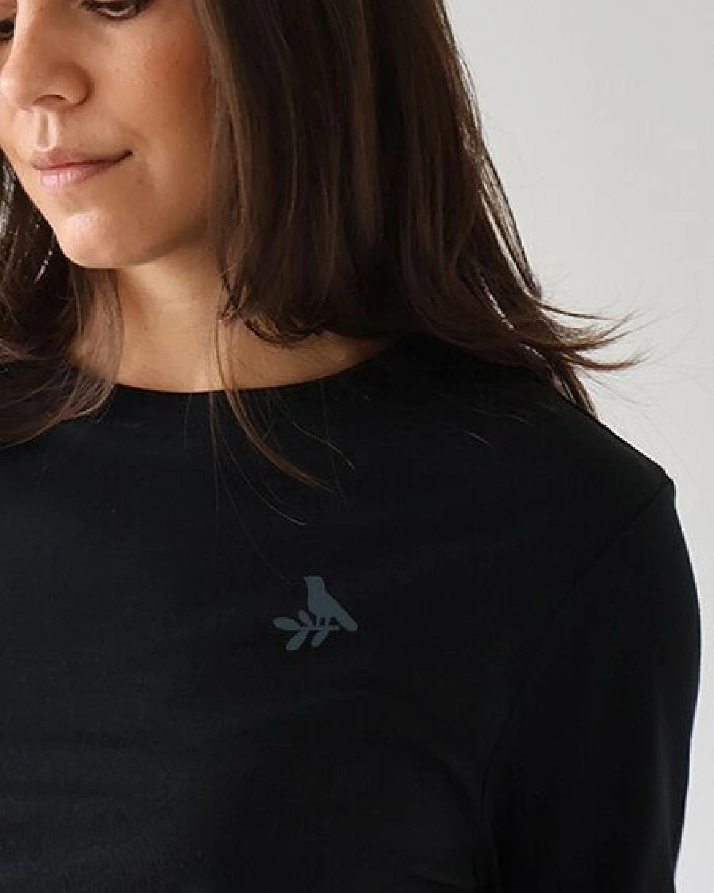 Kultgut Softes Langarmshirt aus reiner Biobaumwolle/ Die kleine Nachtigall – Ansicht 2