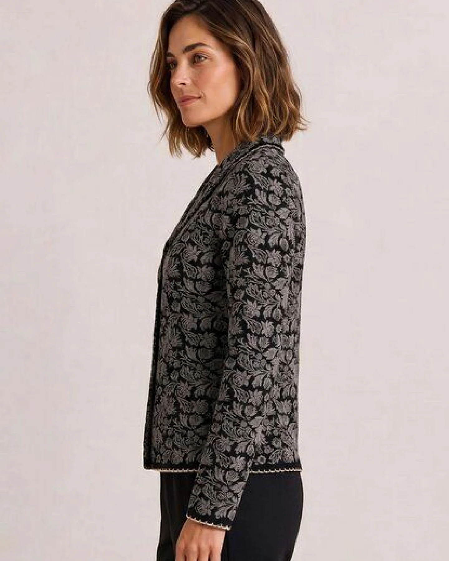 LANA Organic Strickjacke, Modell Jolie – Ansicht 3
