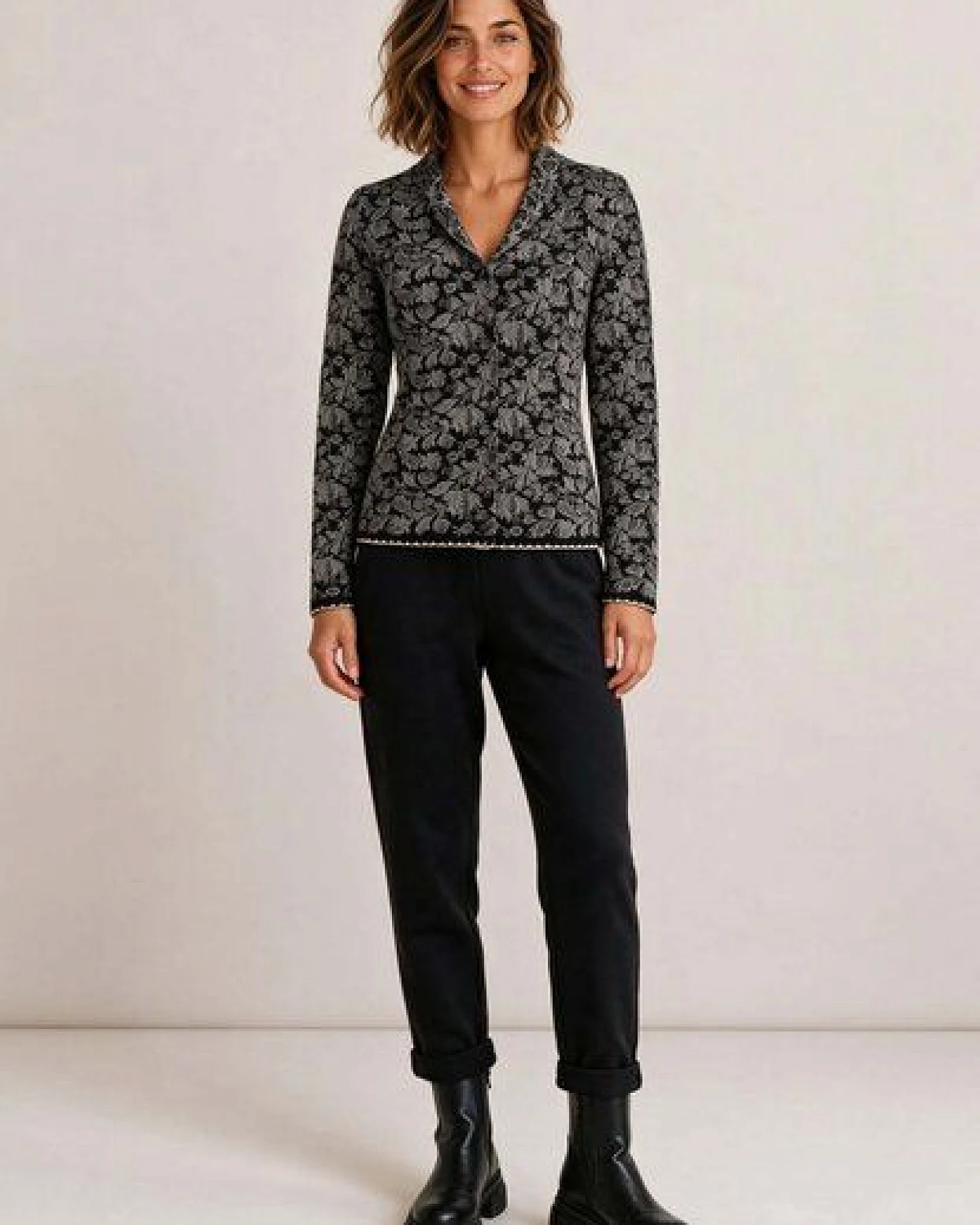 LANA Organic Strickjacke, Modell Jolie – Ansicht 2