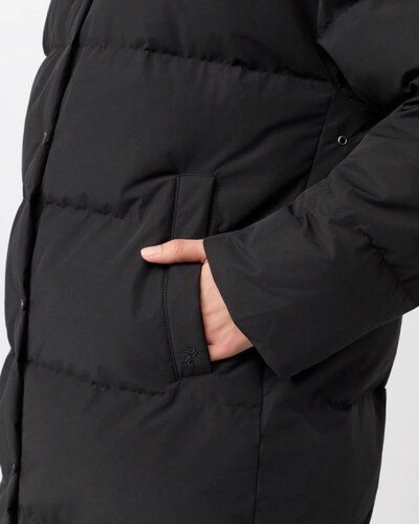 LangerChen Jacke mit Stehkragen aus Eco Daune – Ansicht 4