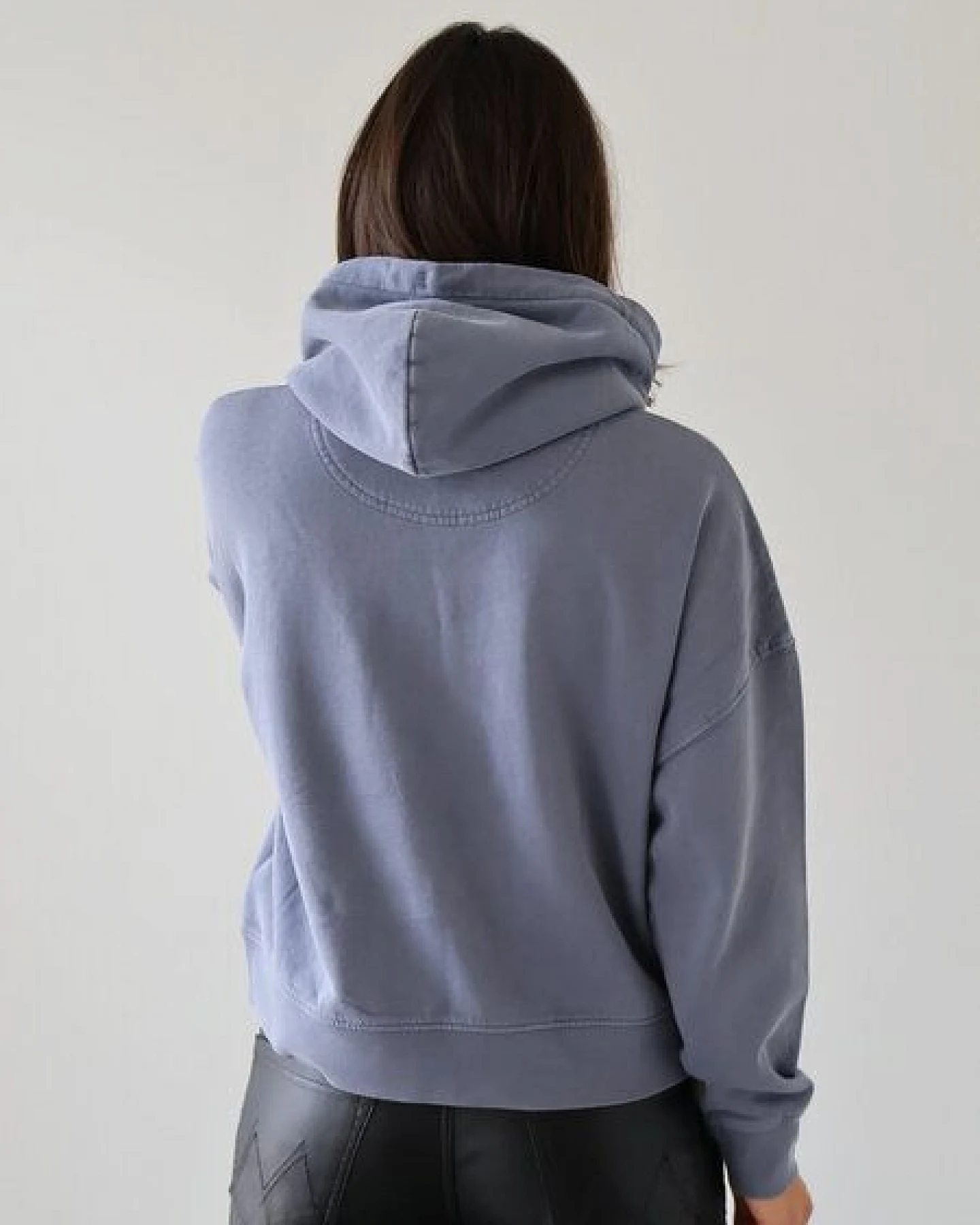 Kultgut Kuschelig weich- Vintagelook- Hoodie/ Die kleine Nachtigall – Ansicht 3
