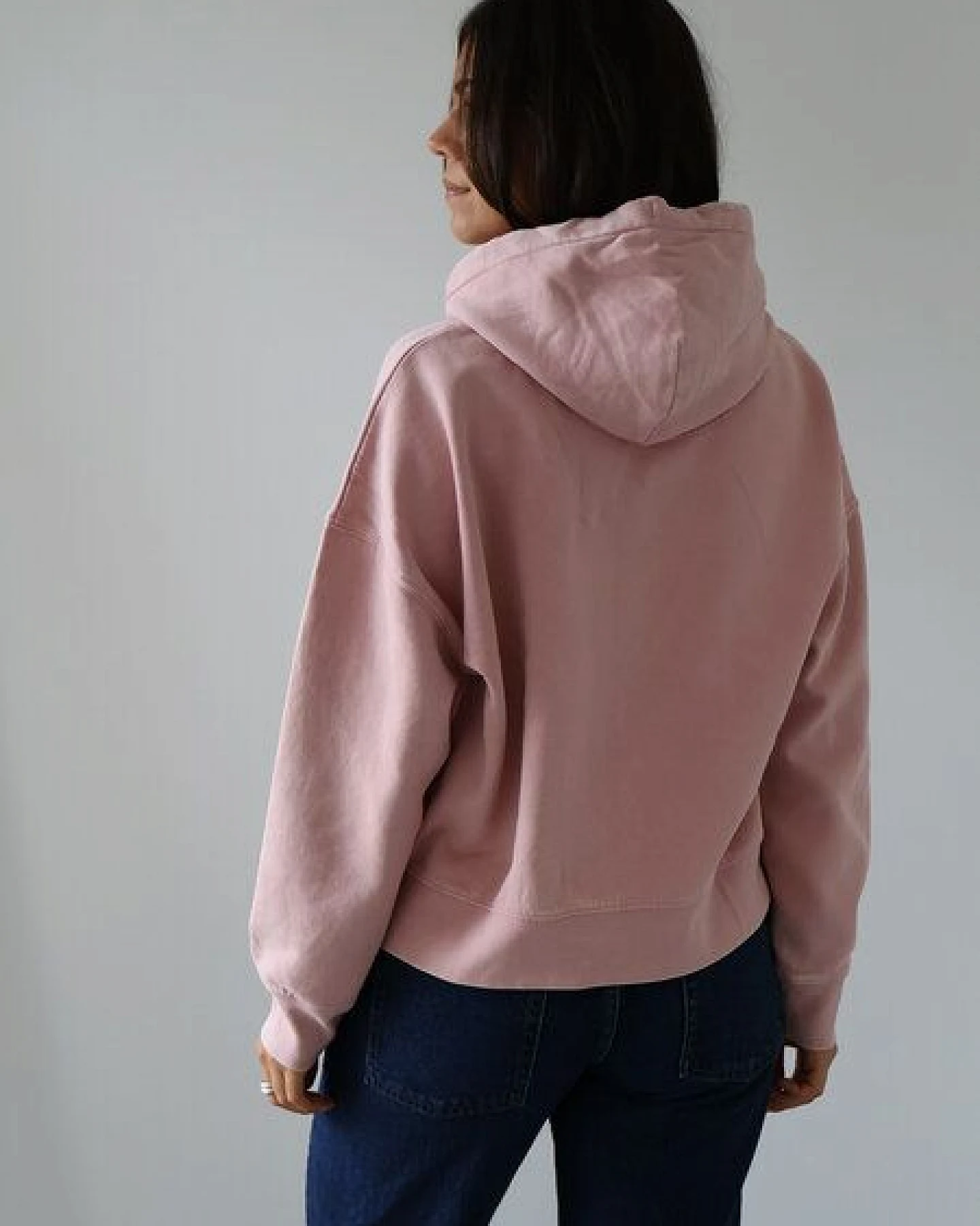 Kultgut Kuschelig weich- Vintagelook- Hoodie/ Die kleine Nachtigall – Ansicht 4