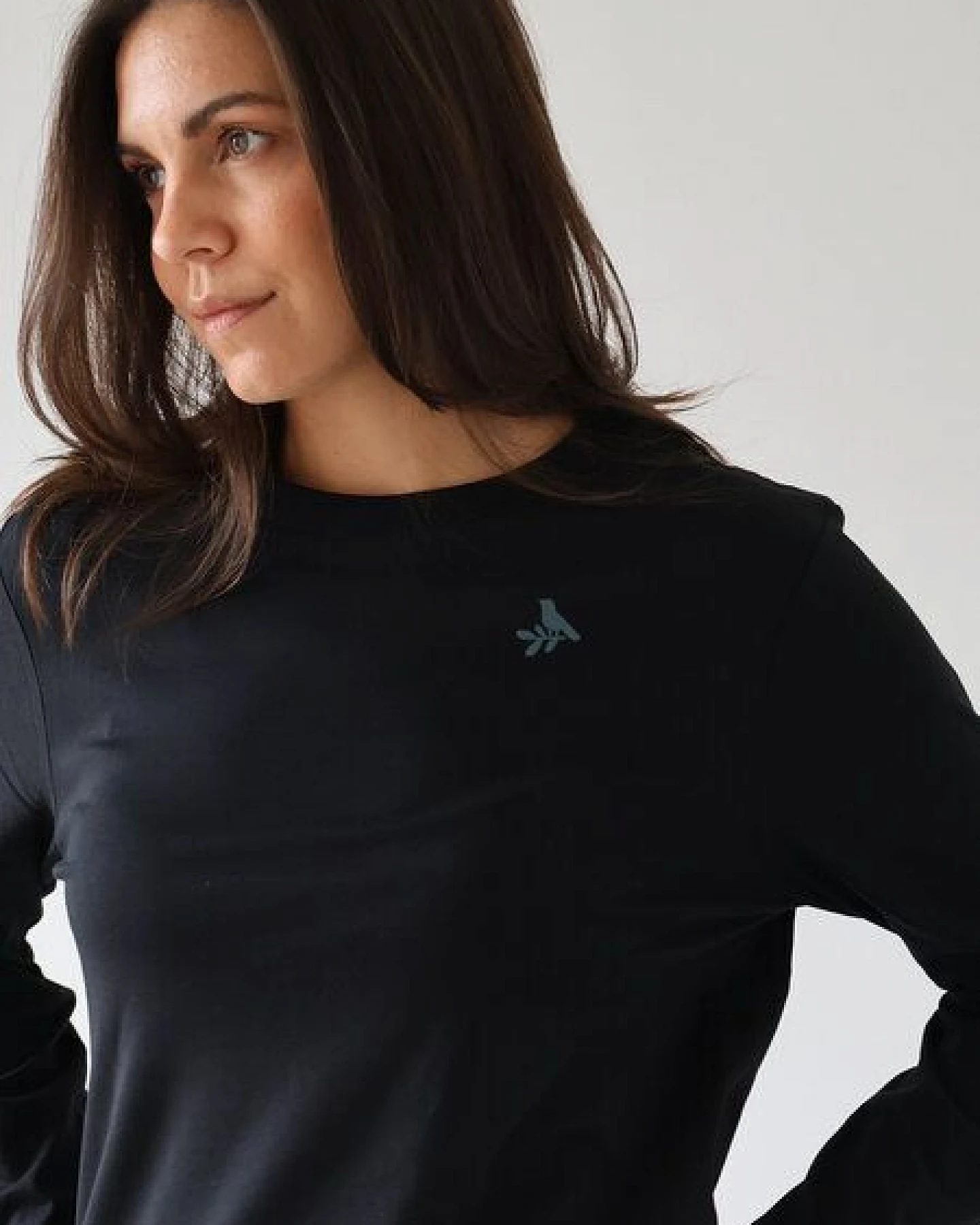 Kultgut Softes Langarmshirt aus reiner Biobaumwolle/ Die kleine Nachtigall – Ansicht 3