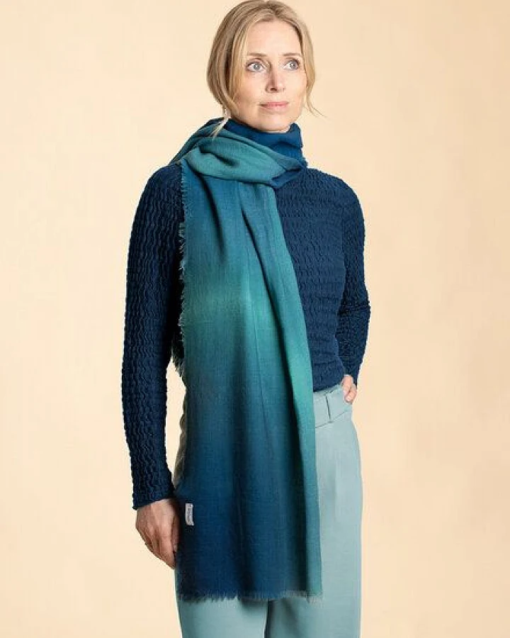 Djian LIGHTS –Schal aus Merino-Wolle, mulesing-frei
