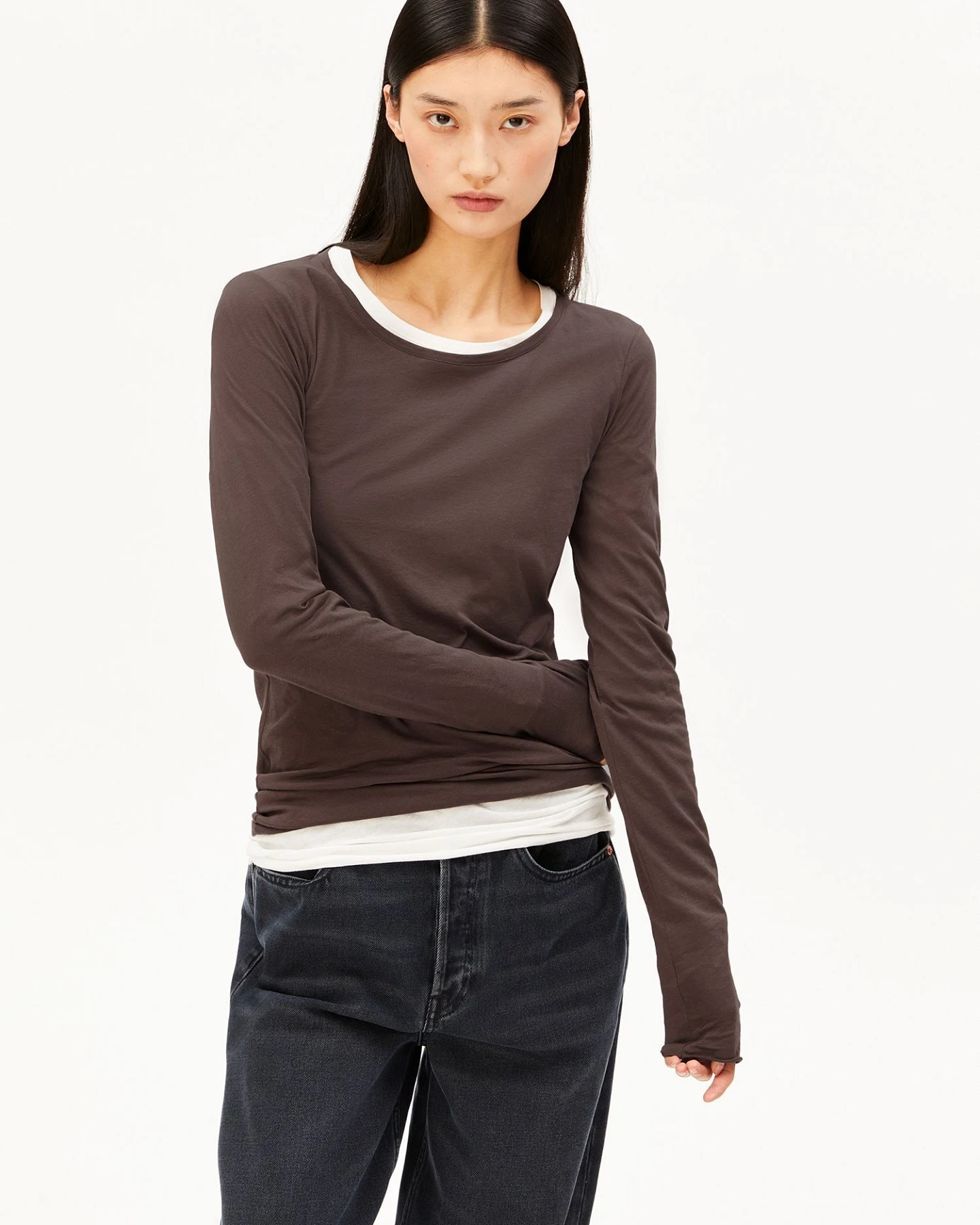 ARMEDANGELS Longsleeve EINIAARA SOFT – Ansicht 2