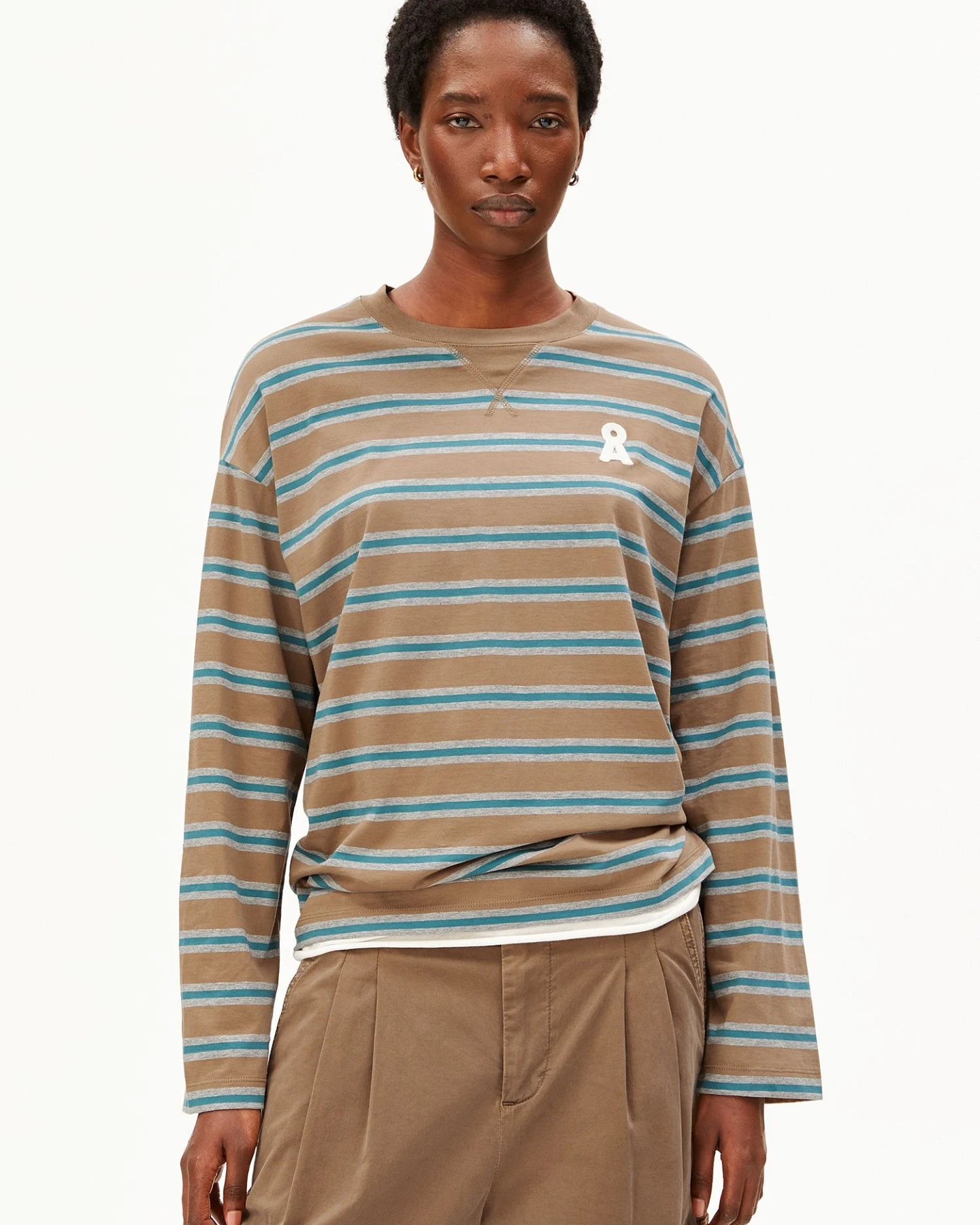 ARMEDANGELS Longsleeve ICONIC FIETAA FANCY STRIPE – Ansicht 2