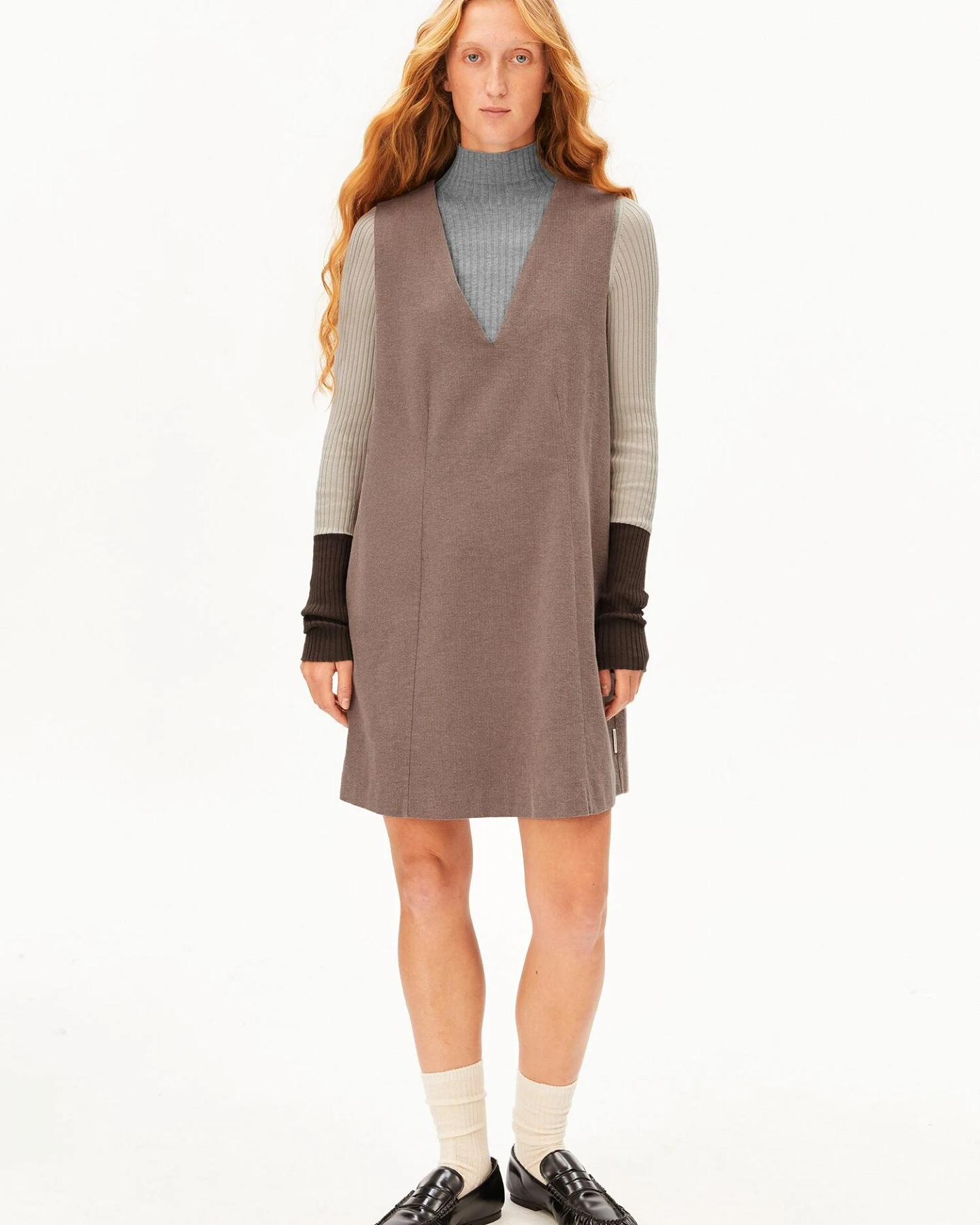 ARMEDANGELS Kleid HERRINGBONE PINAAFO – Ansicht 5