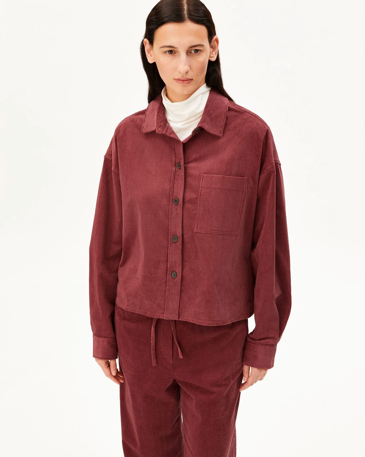 ARMEDANGELS Bluse NALAANI CORDUROY – Ansicht 2