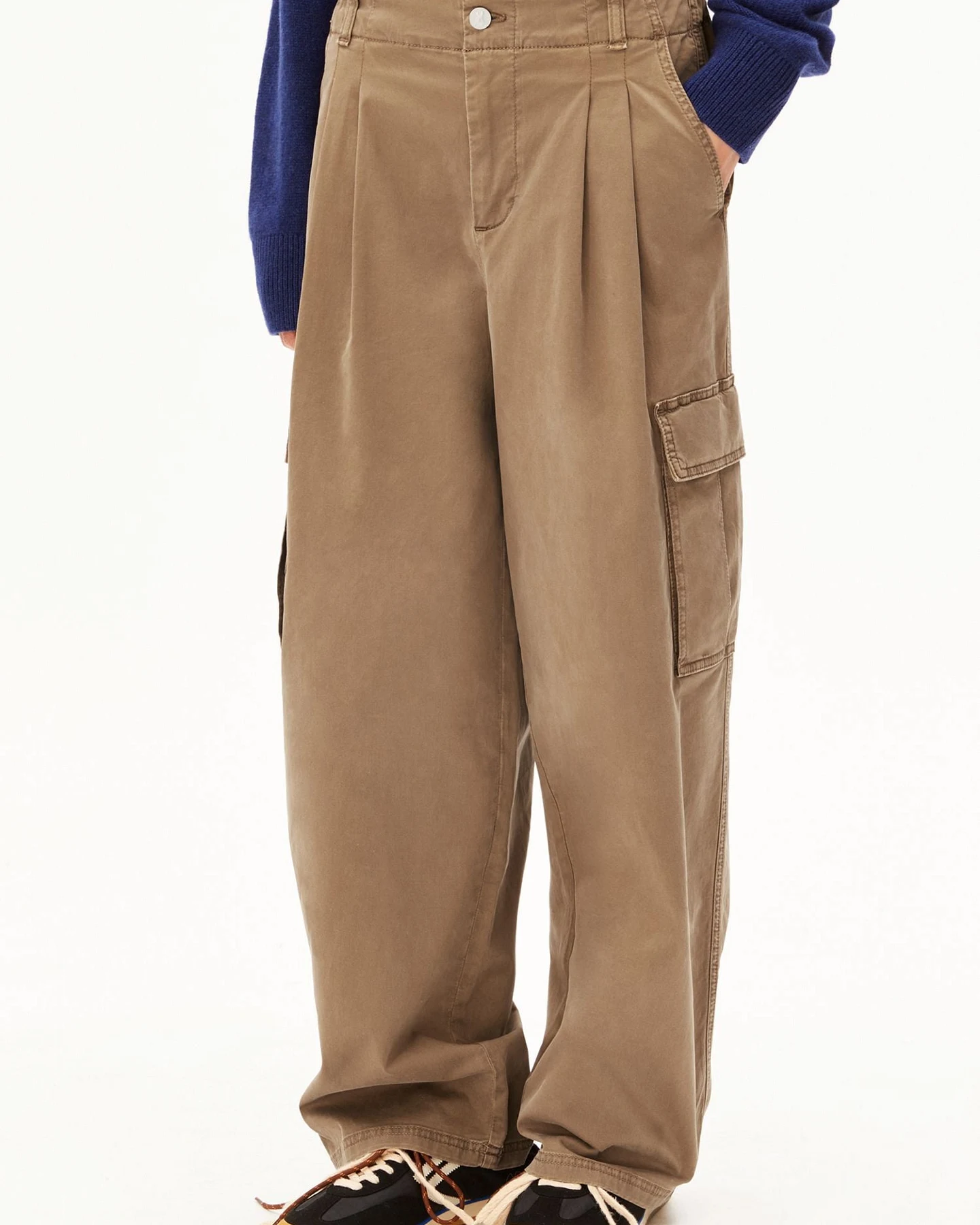 ARMEDANGELS Hose BRUSHED CARGO GMT DYE – Ansicht 2