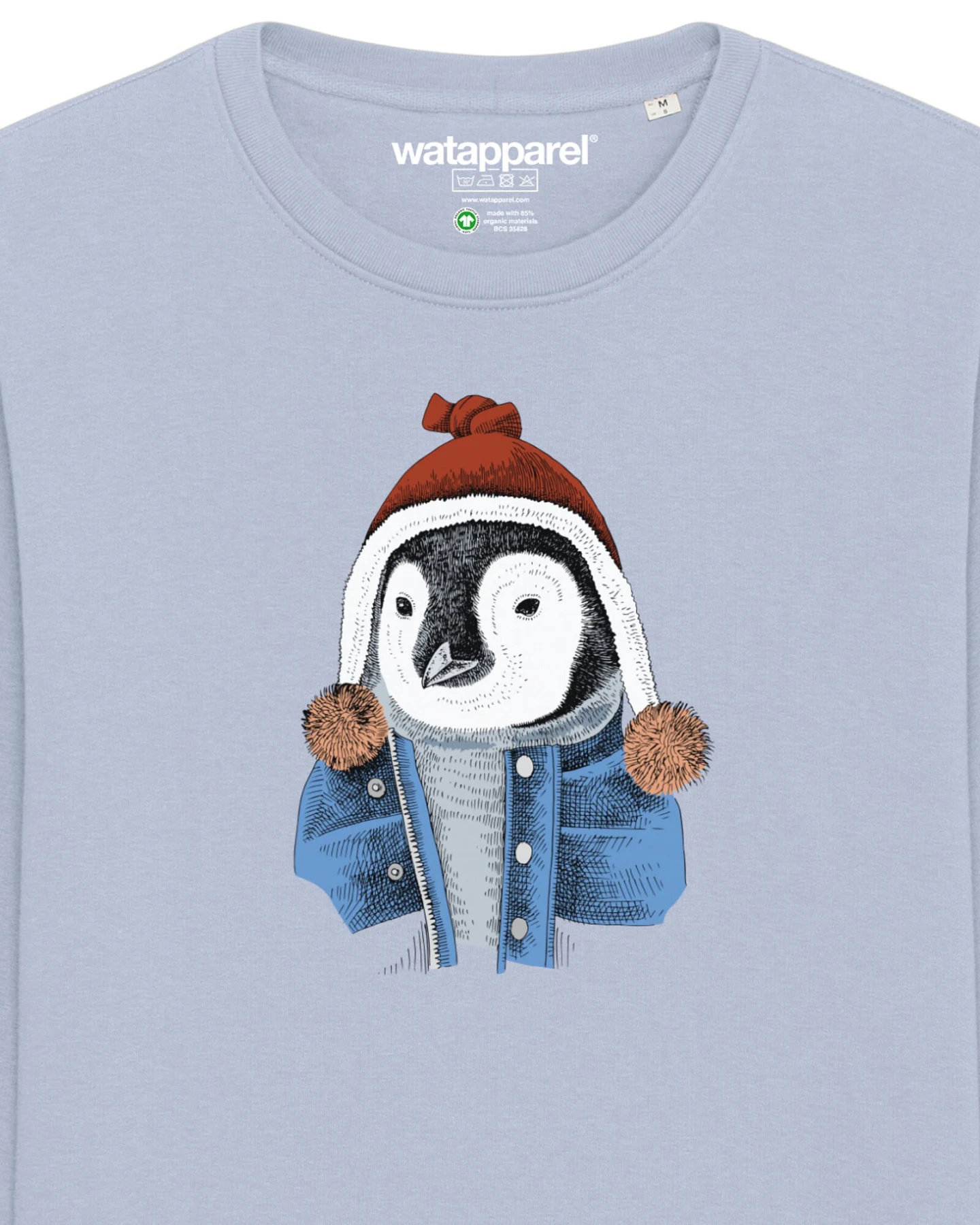 Watapparel Sweatshirt Pinguin – Ansicht 3