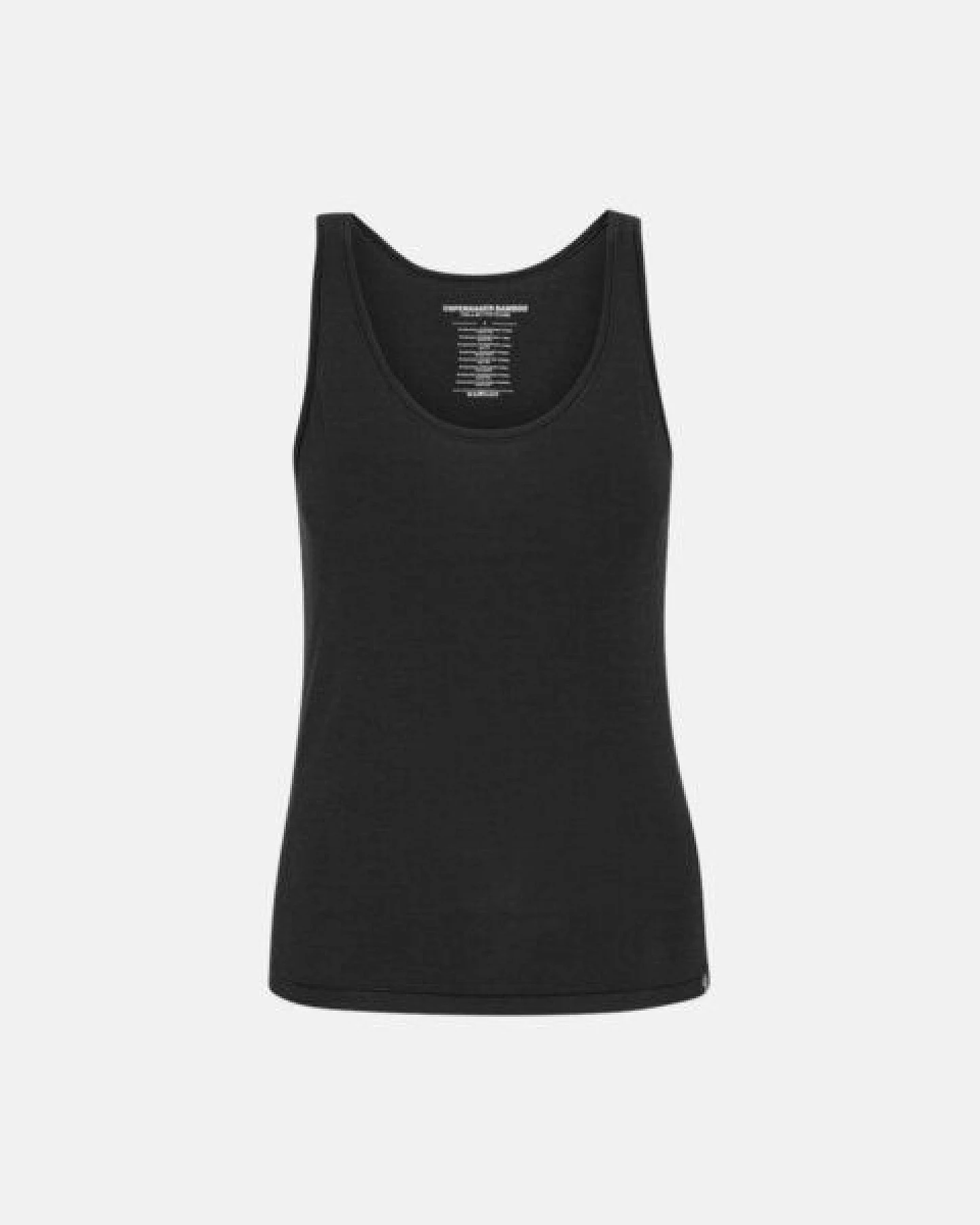 Copenhagen Bamboo 2 Stück Schwarzes Bambus Tank Top – Ansicht 2