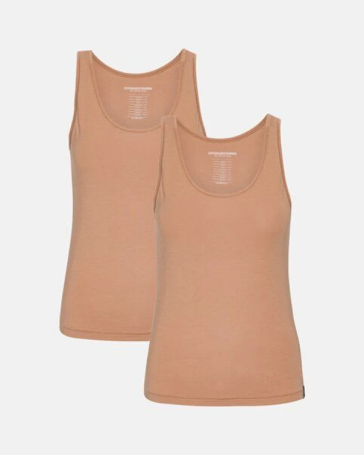 Copenhagen Bamboo 2 Stück Tan Bamboo Tank Top