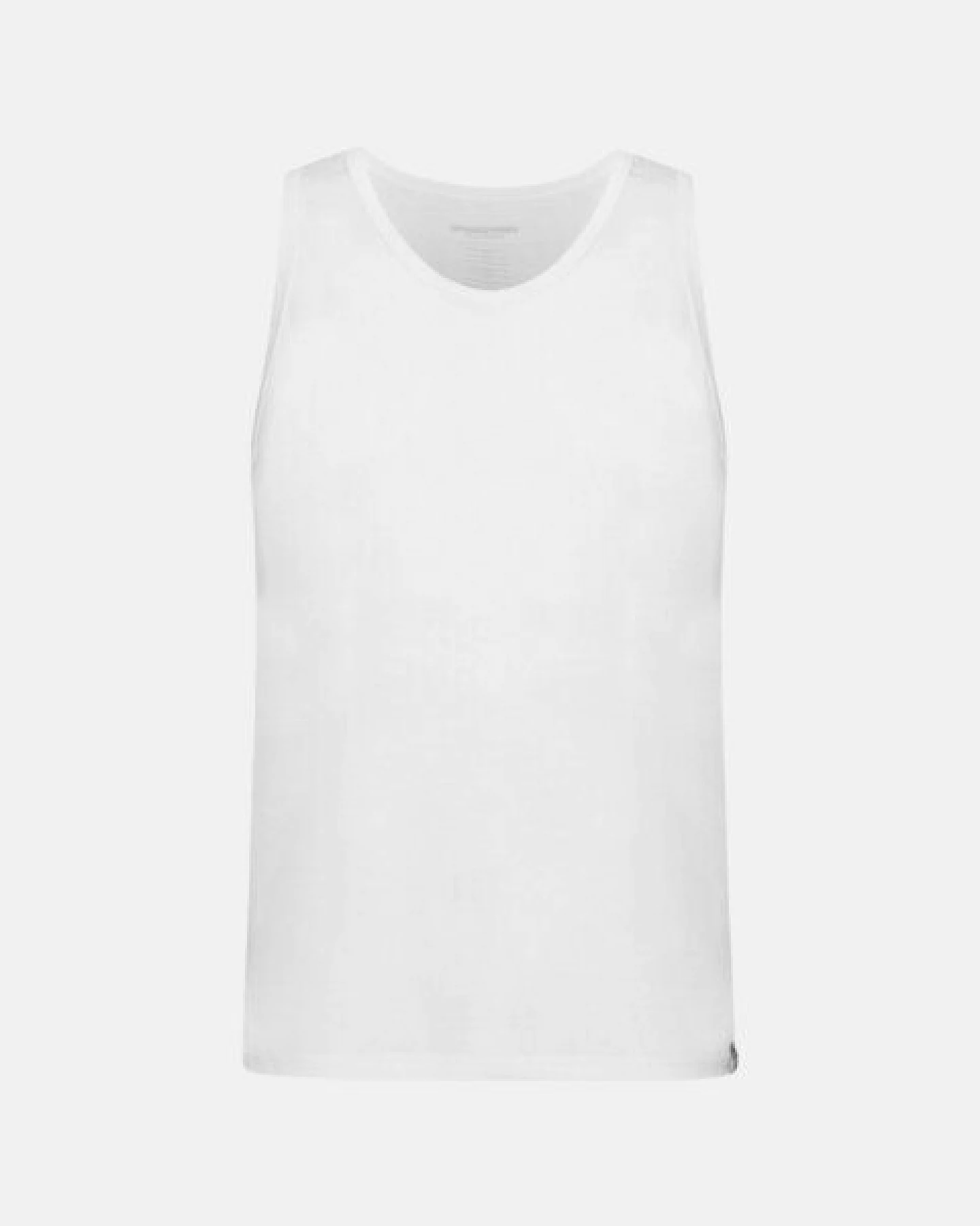 Copenhagen Bamboo 2 weiße Tanktops aus Bambus – Ansicht 2