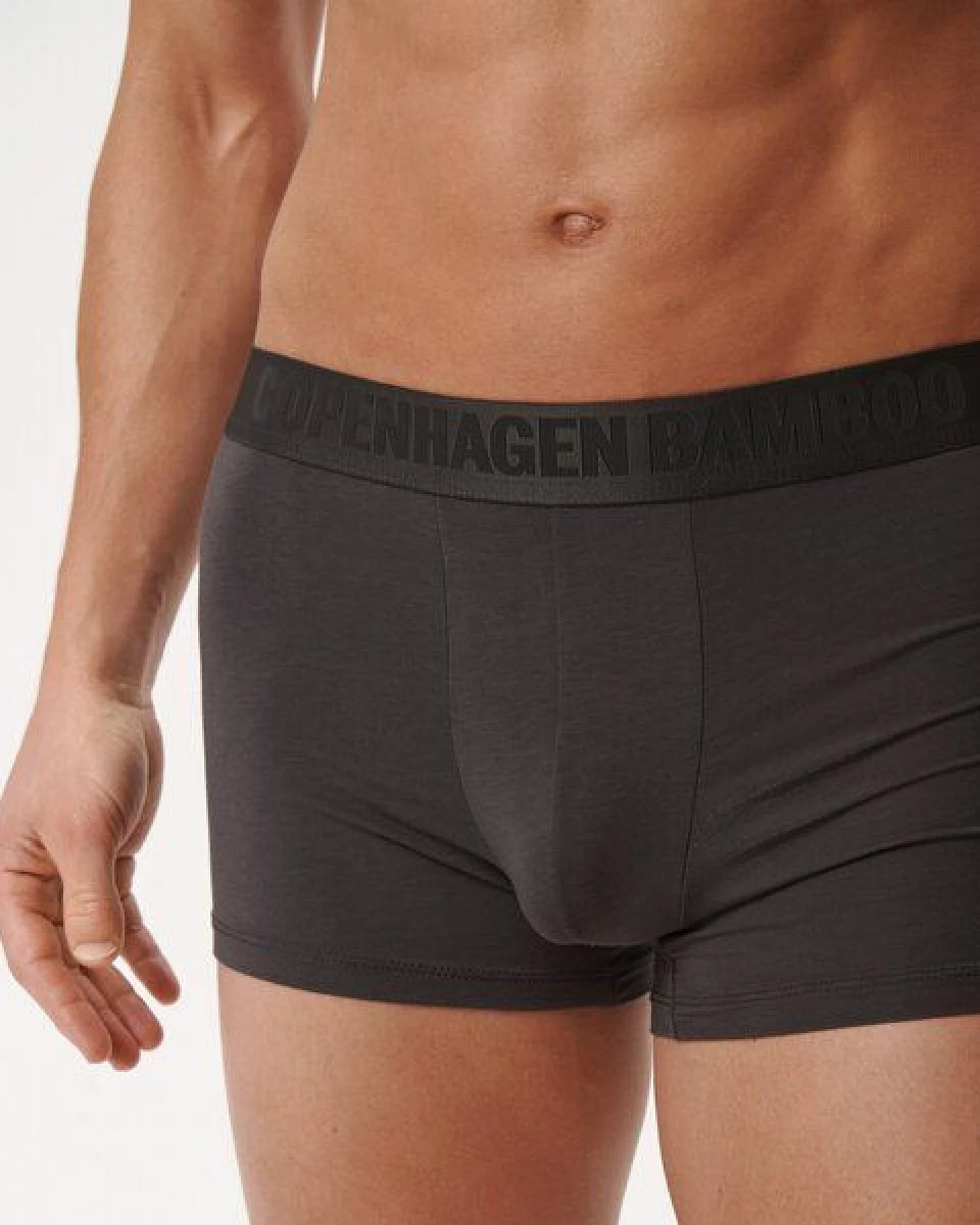 Copenhagen Bamboo 5 Paar Bambusunterwäsche in den Farben schwarz - grau - navy – Ansicht 4