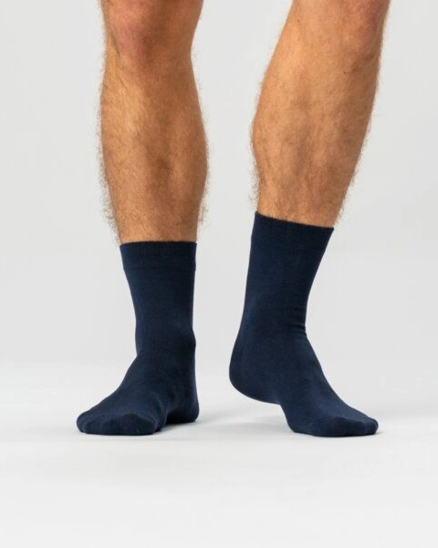 Copenhagen Bamboo 5 Paar marineblaue Bambussocken (niedrig geschnitten) – Ansicht 2
