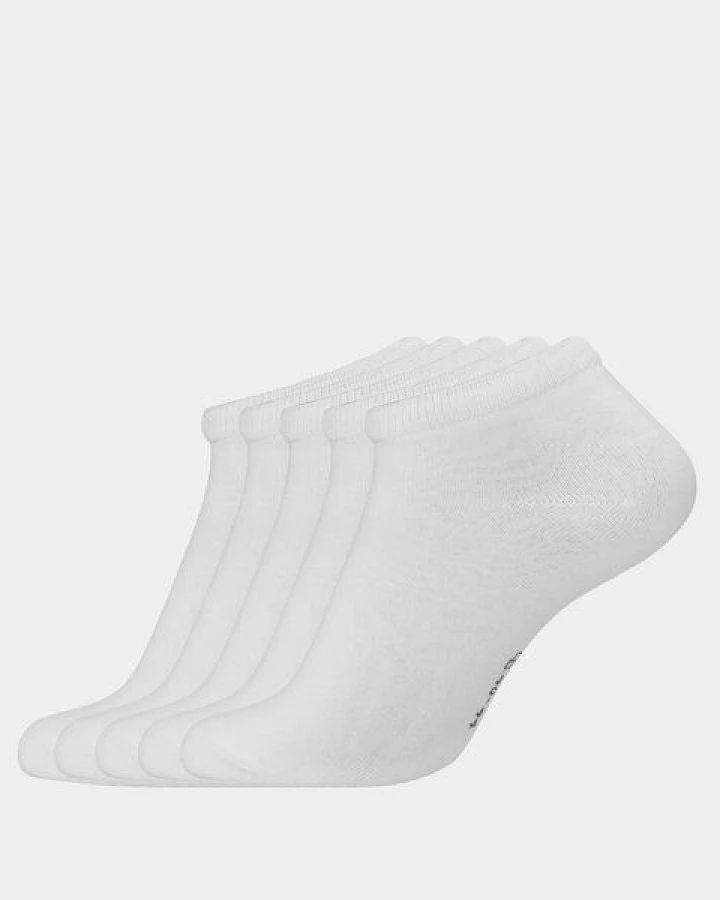 Copenhagen Bamboo 5 Paar weiße Bambus-Socken