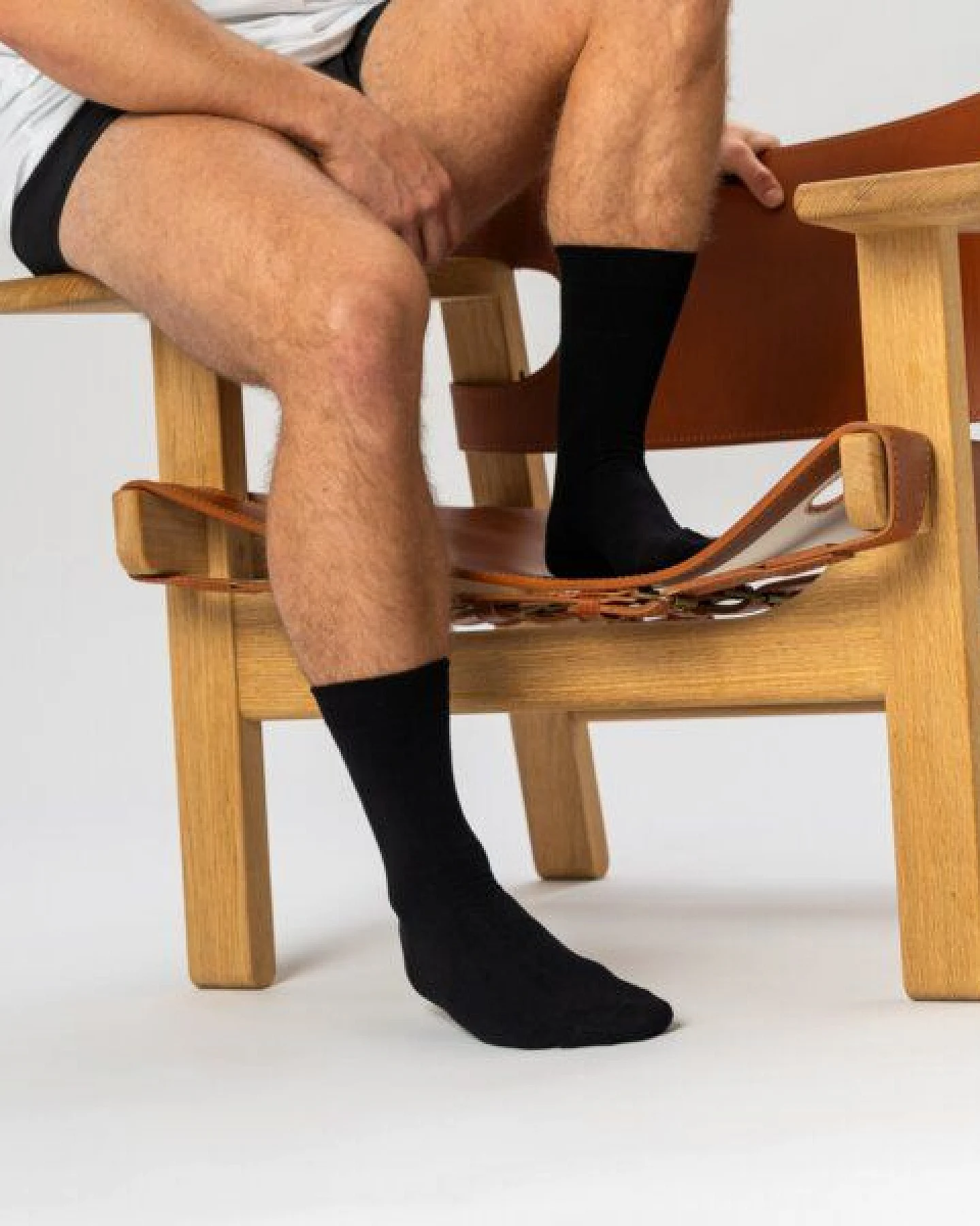 Copenhagen Bamboo 7 Paar schwarze Socken aus Bambus – Ansicht 3