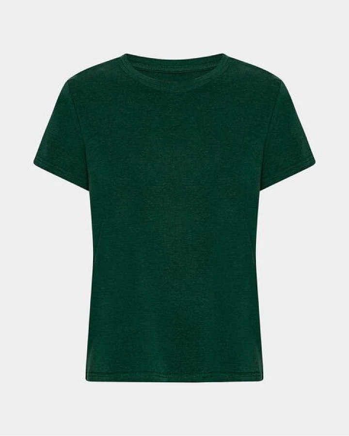 Copenhagen Bamboo Grünes kurzärmeliges Bambus-T-Shirt