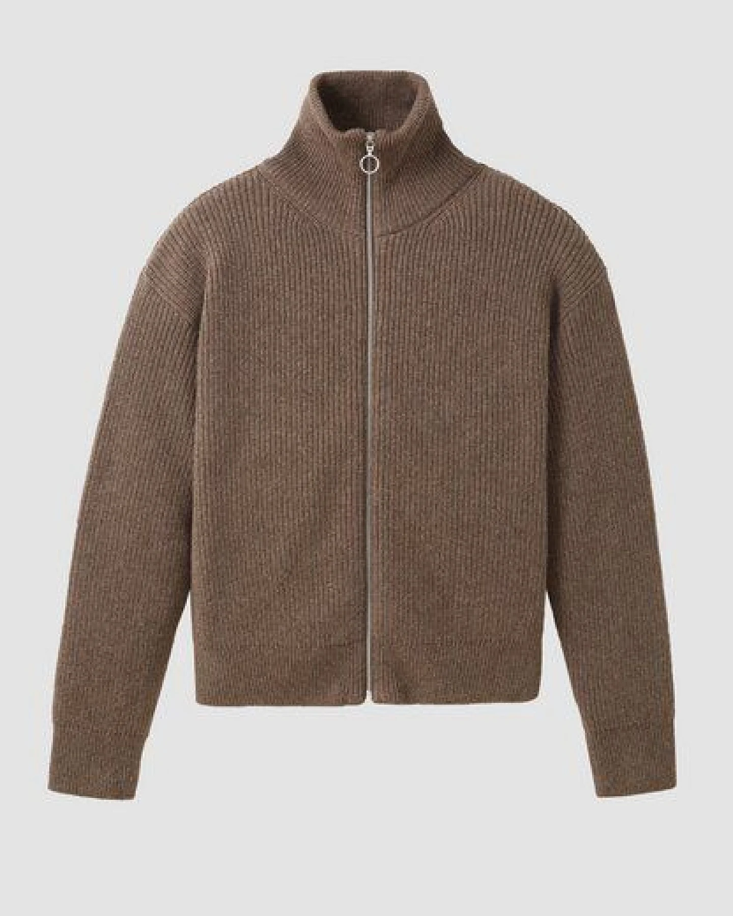 Damen Strickcardigan aus Wolle und Baumwolle - TAPIOCA - recolution – Ansicht 2