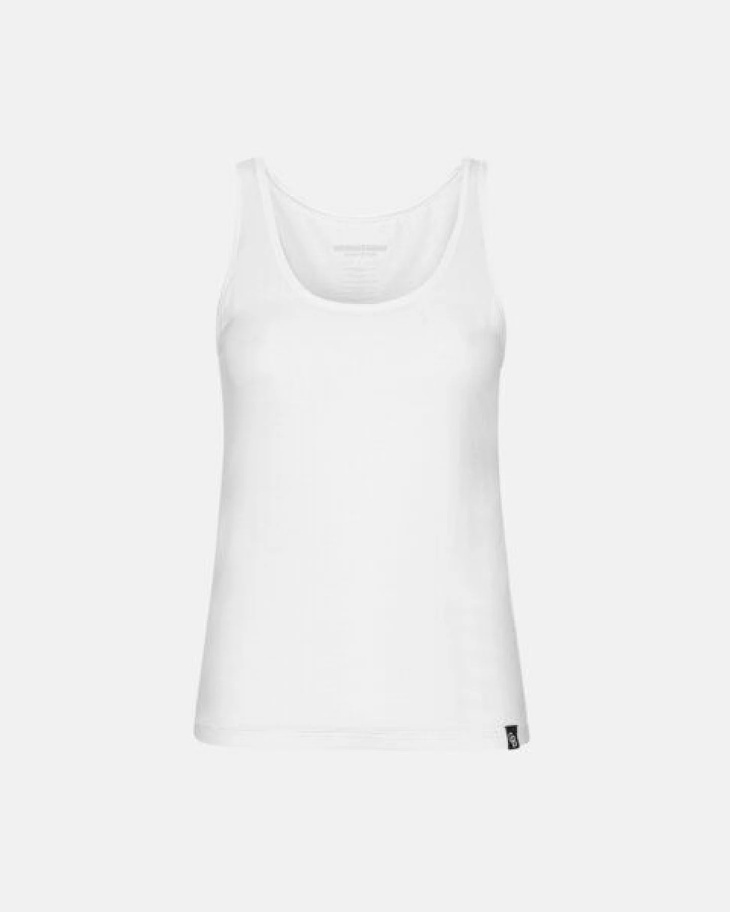 Copenhagen Bamboo 2 weiße Tanktops aus Bambus – Ansicht 2
