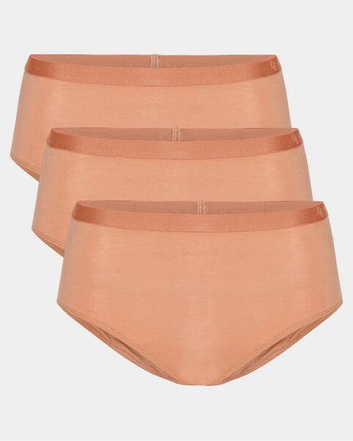 Copenhagen Bamboo 3 Stück Tan Bambus Maxislips