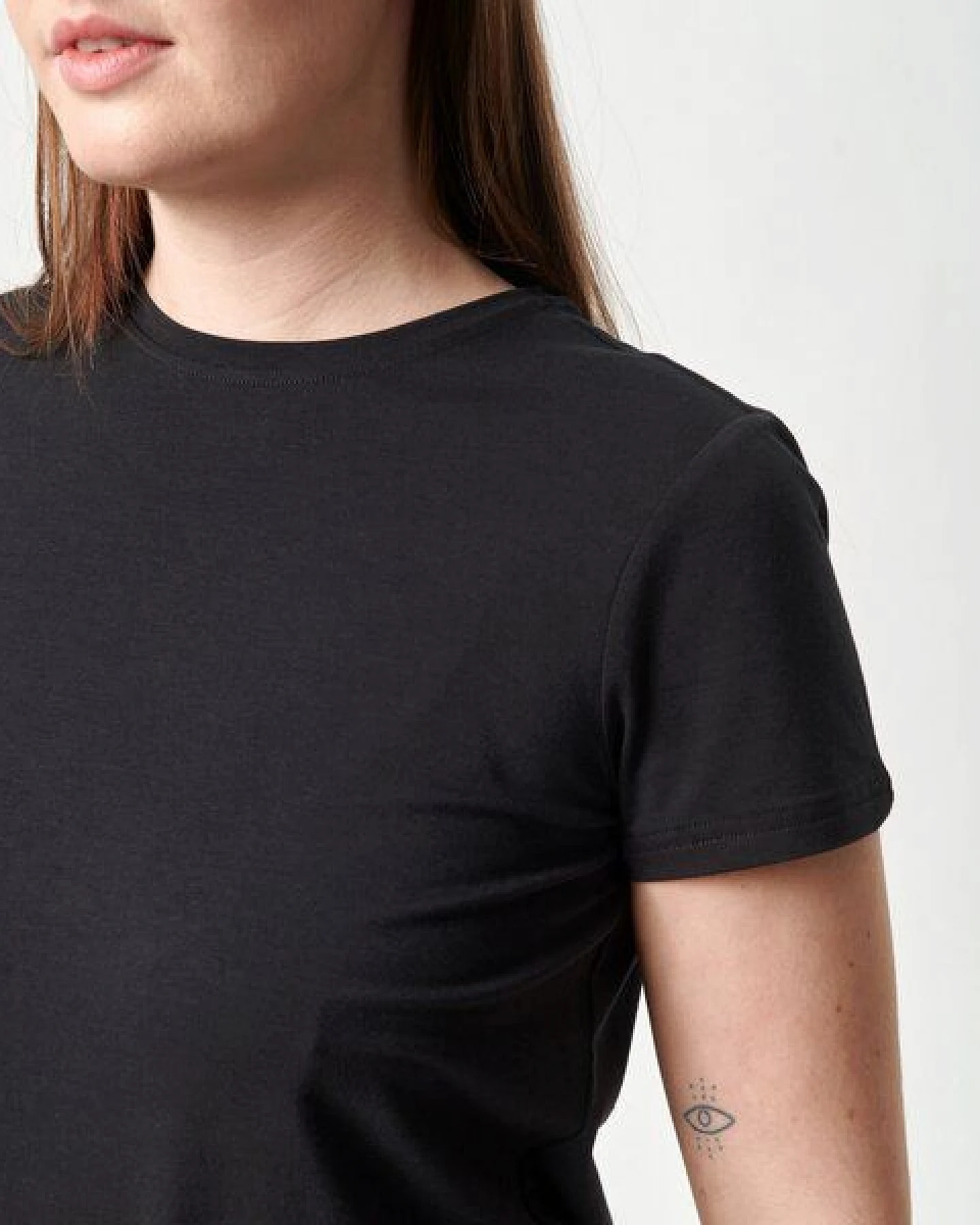 Copenhagen Bamboo 3er-Pack schwarzes Bambus-T-Shirt – Ansicht 3