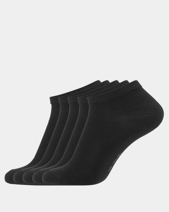 Copenhagen Bamboo 5 Paar schwarze Bambus-Socken