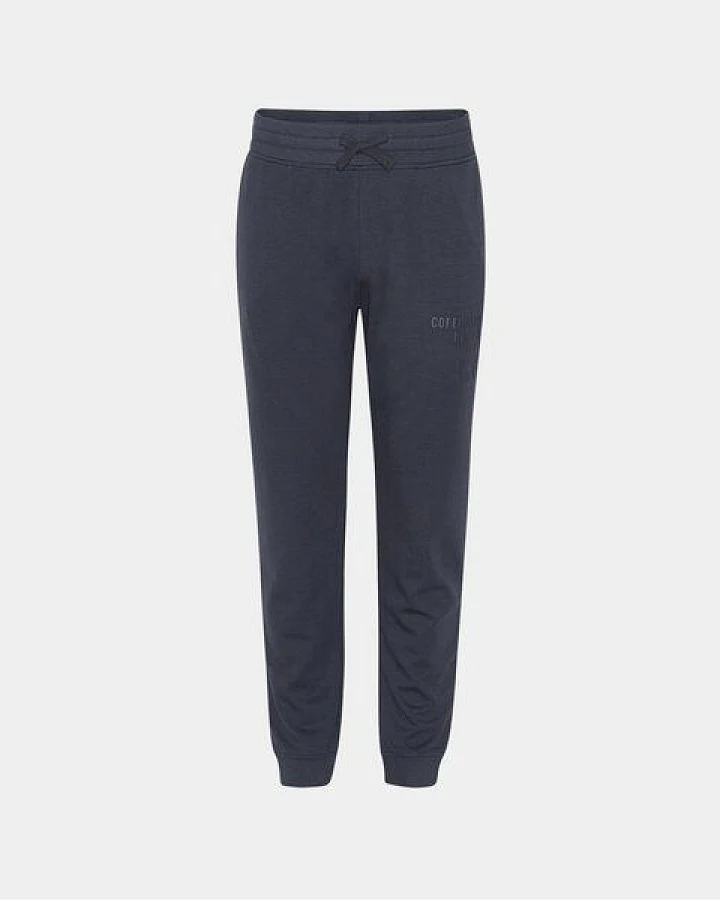 Copenhagen Bamboo Dunkelgraue Bambus-Sweatpants mit Logo