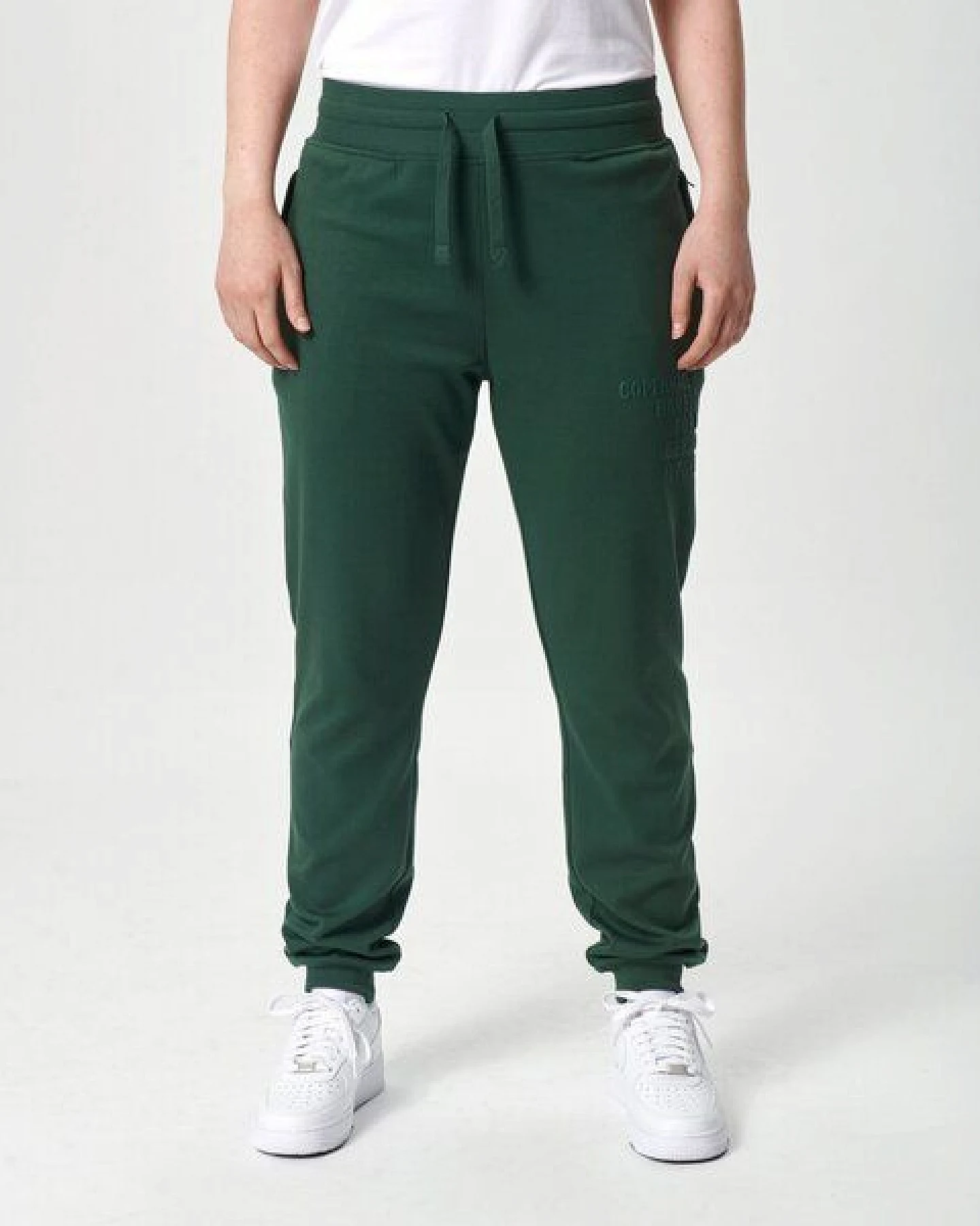 Copenhagen Bamboo Grüne Bambus-Sweatpants mit Logo – Ansicht 4