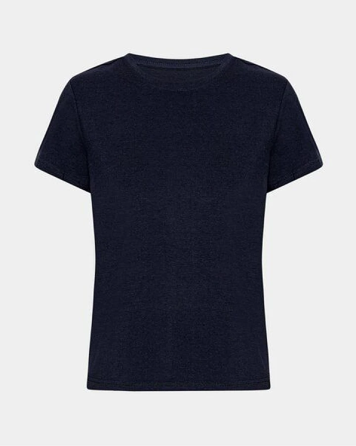 Copenhagen Bamboo Kurzarm-Bambus-T-Shirt in Marineblau