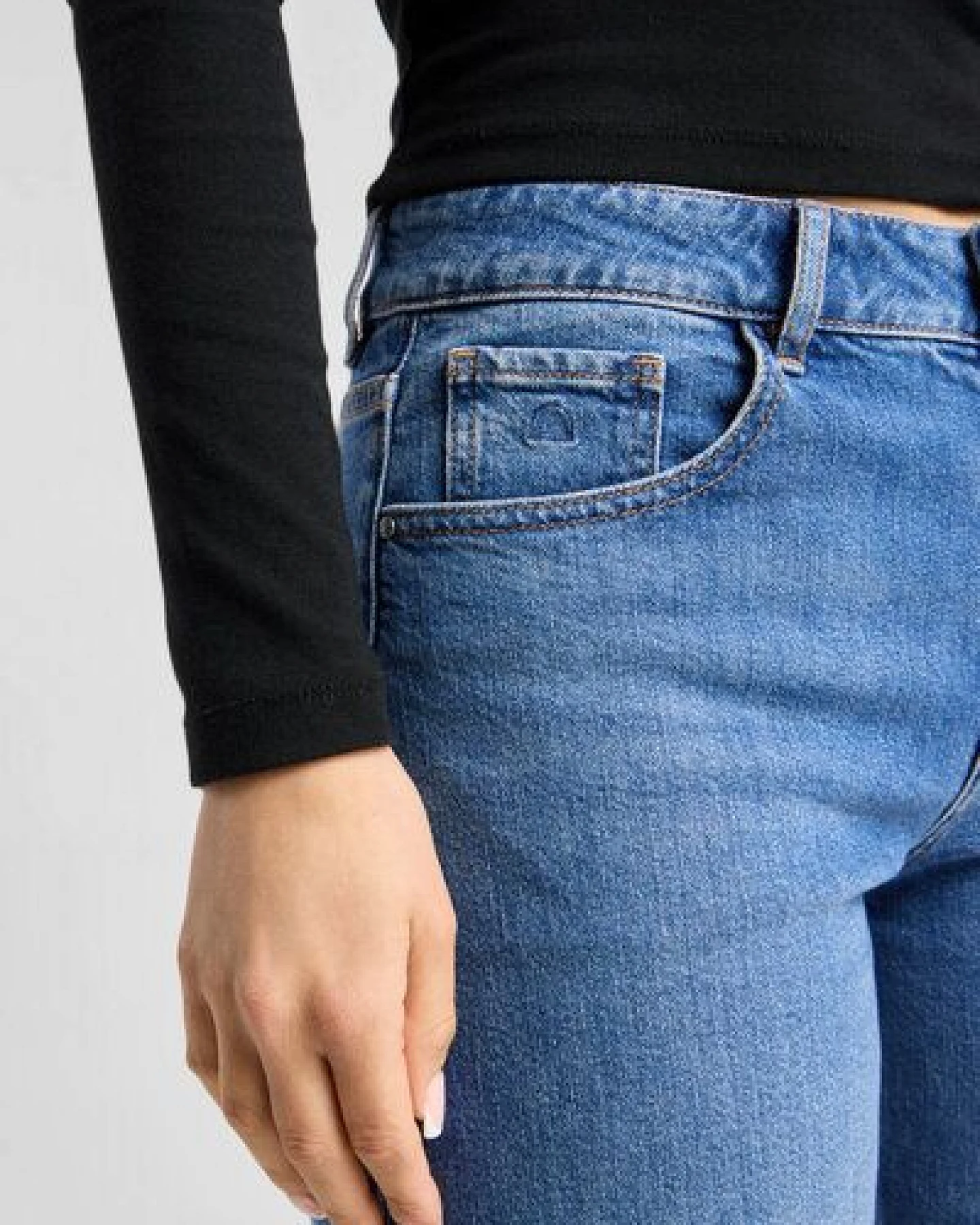 Damen Jeans ASH Barrel Leg Minimal Stretch DAWN Bio-Baumwolle – Ansicht 4