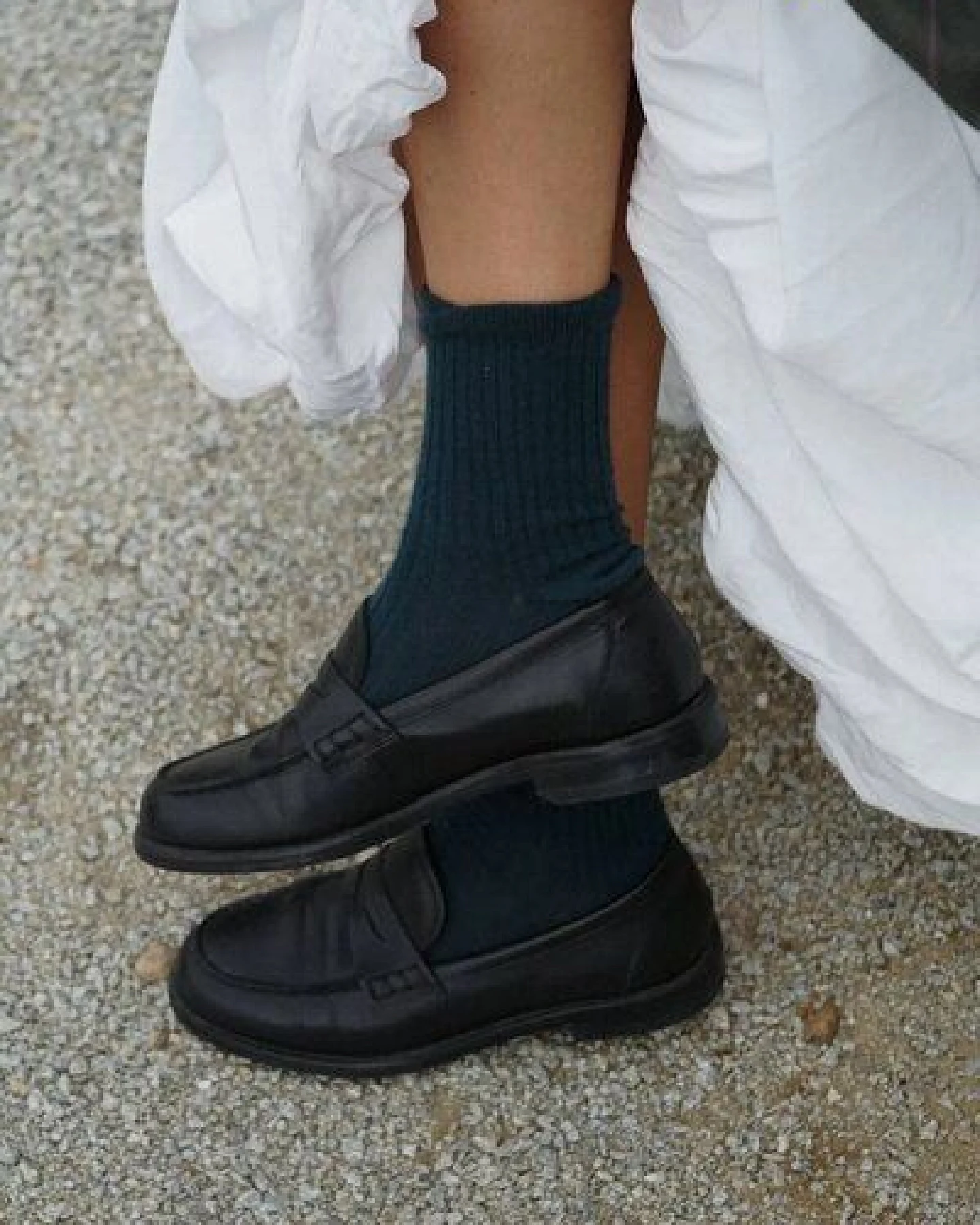 Kopyto NORKI RWS – Gerippte Merino-Socken aus RWS-Merinowolle – zeitlos – Ansicht 2