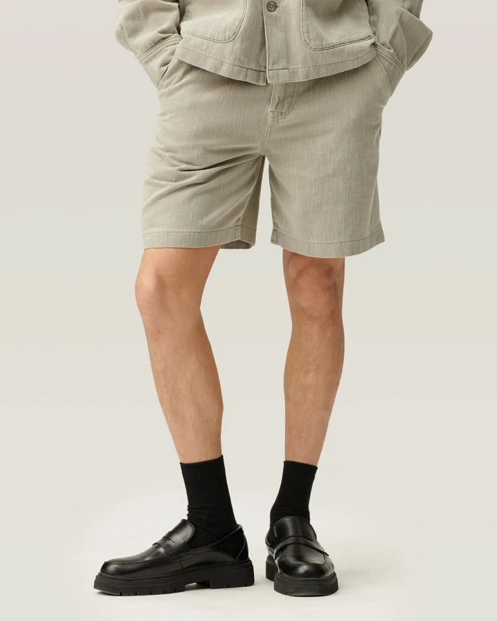 Dawn Herren vegan Kurze Hose Rock Olive