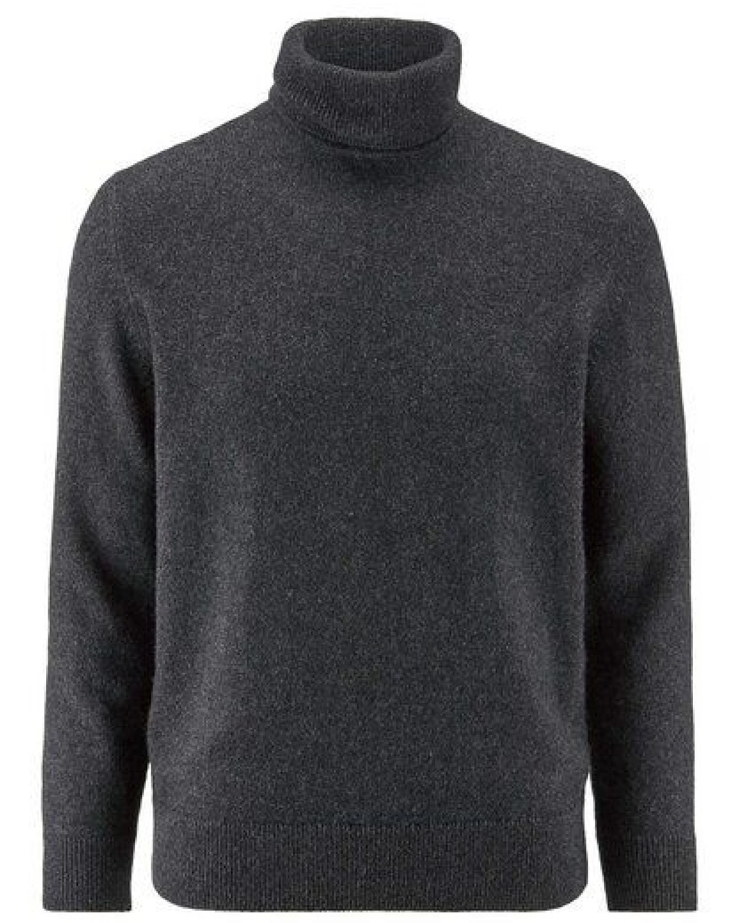 hessnatur Rollkragen-Pullover Regular aus Bio-Merinowolle und Bio-Baumwolle – Ansicht 3
