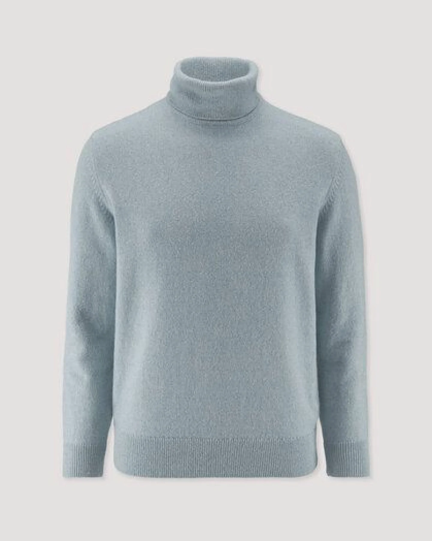 hessnatur Rollkragen-Pullover Regular aus Bio-Merinowolle und Bio-Baumwolle – Ansicht 4