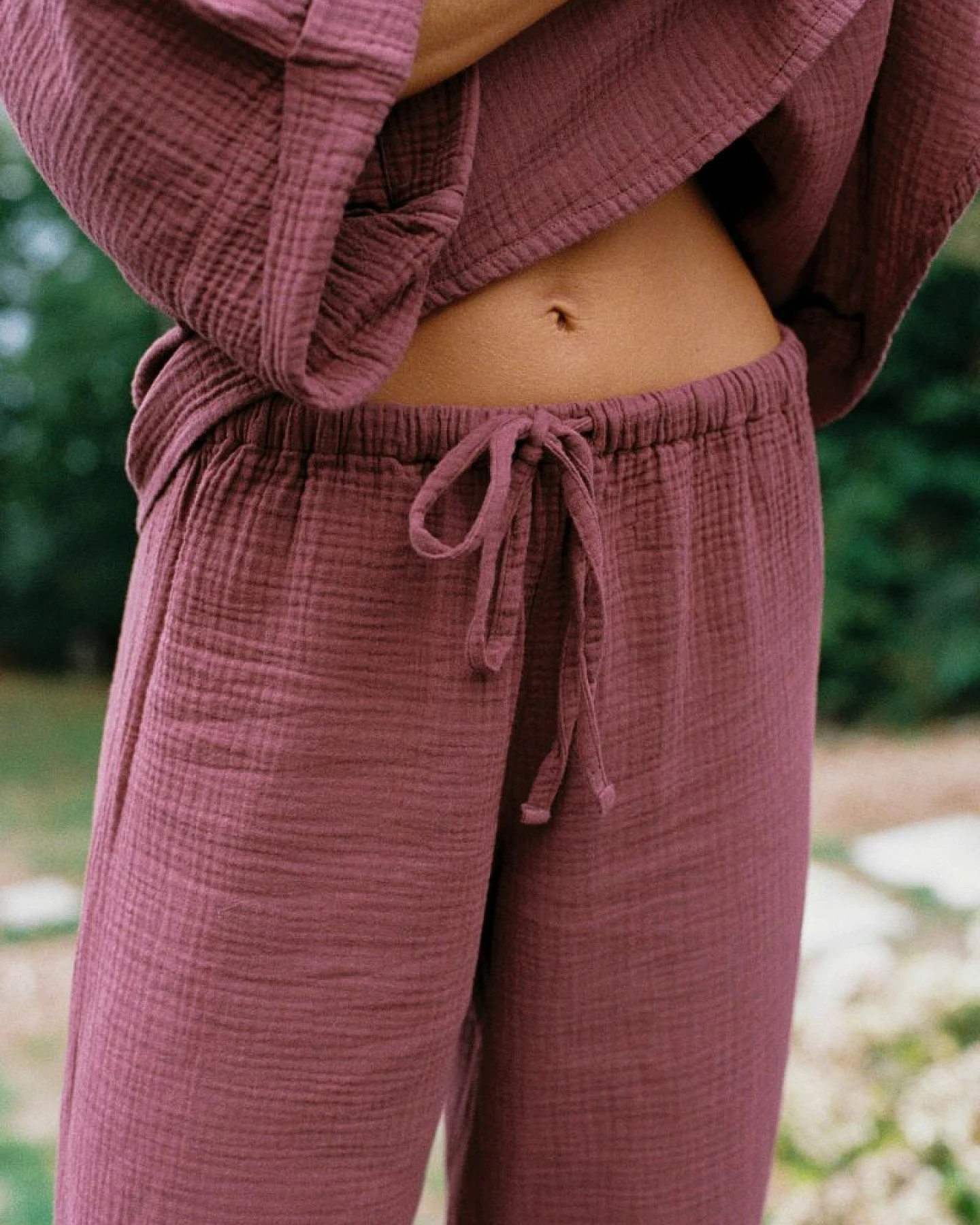 Nénés Damen vegan Hosen Von Axelle Plum – Ansicht 2