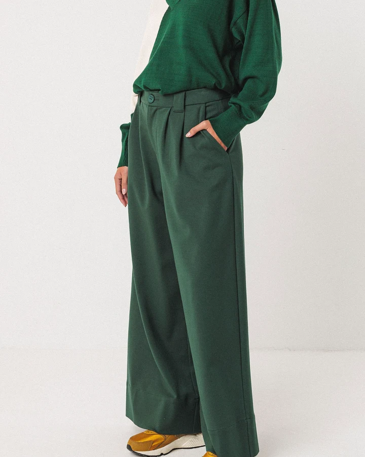 SKFK Damen vegan Hose Nia Green