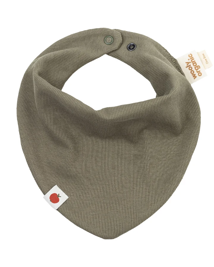 Wooly Organic - Lätzchen khaki